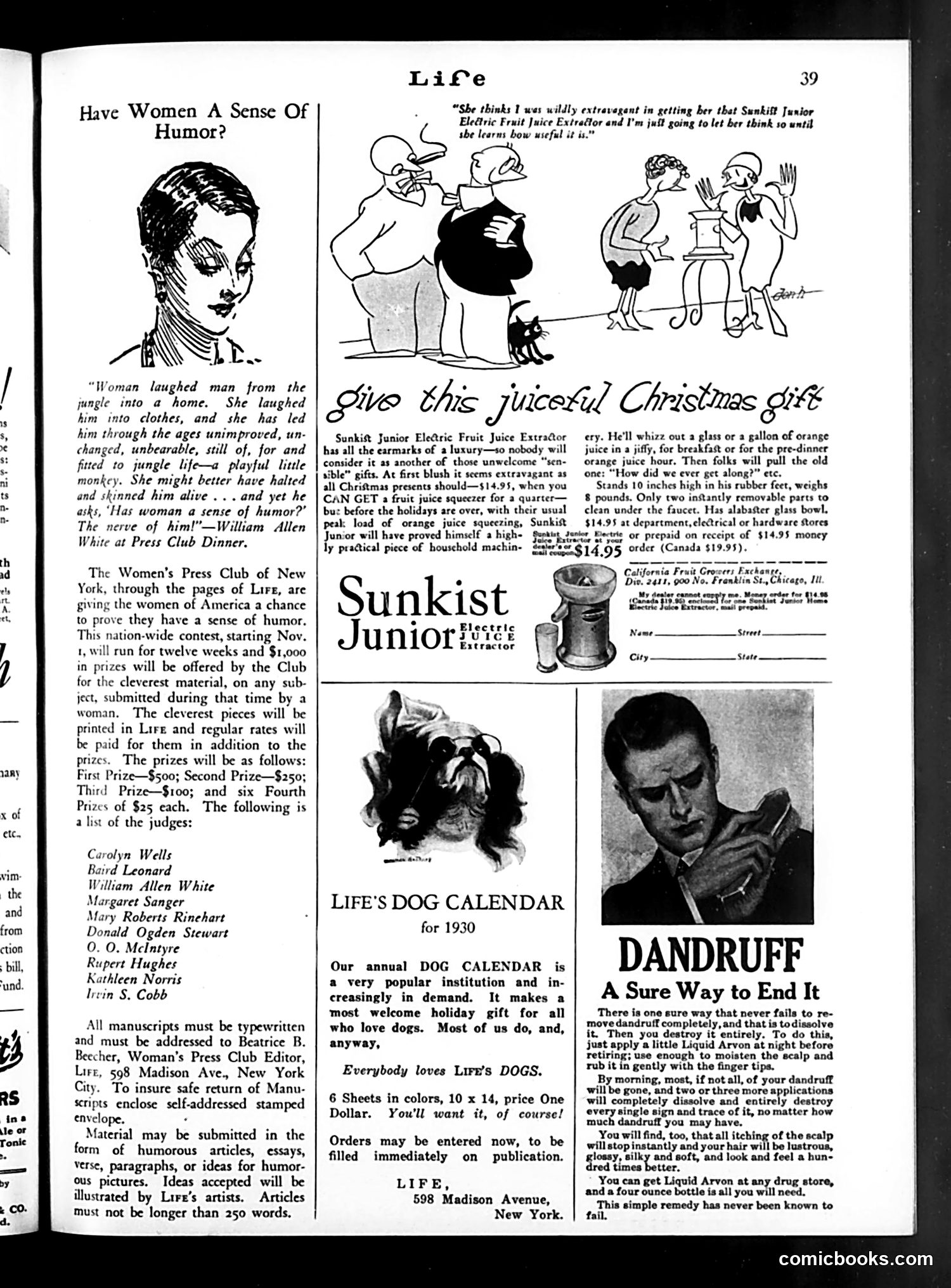 Life — November 22, 1929 — page 41 of 44