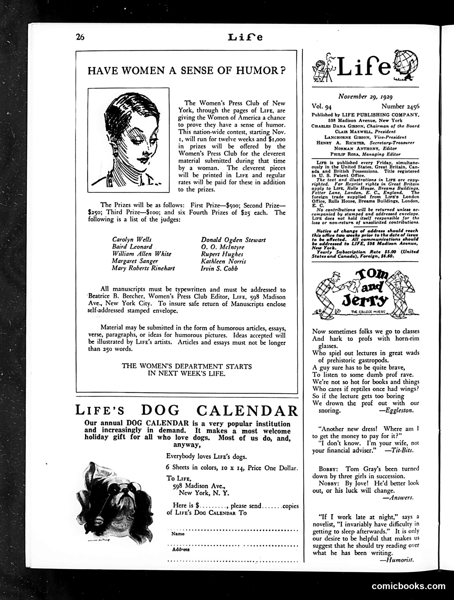 Life — November 29, 1929 — page 28 of 42
