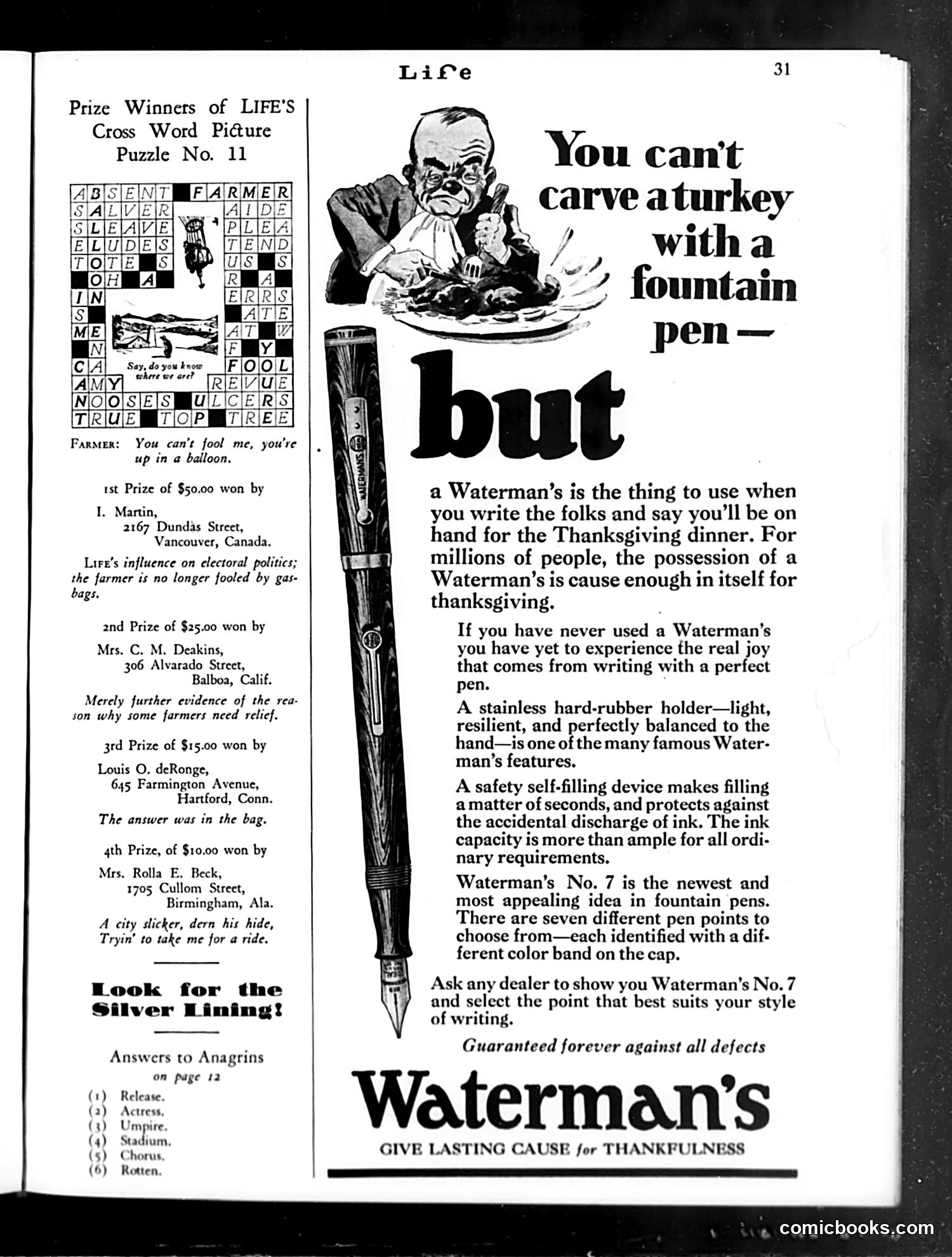 Life — November 29, 1929 — page 33 of 42
