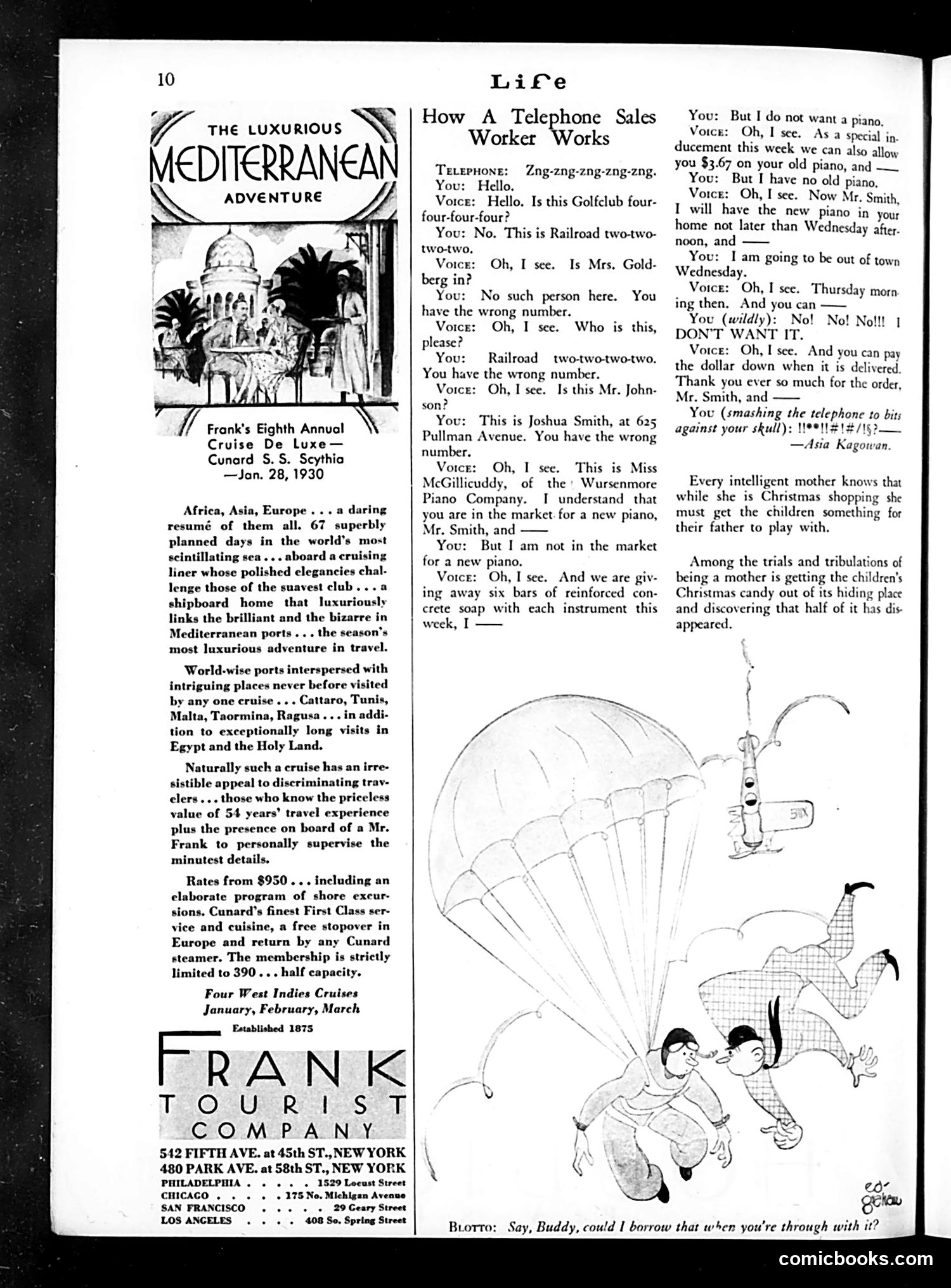 Life — December 6, 1929 — page 12 of 80