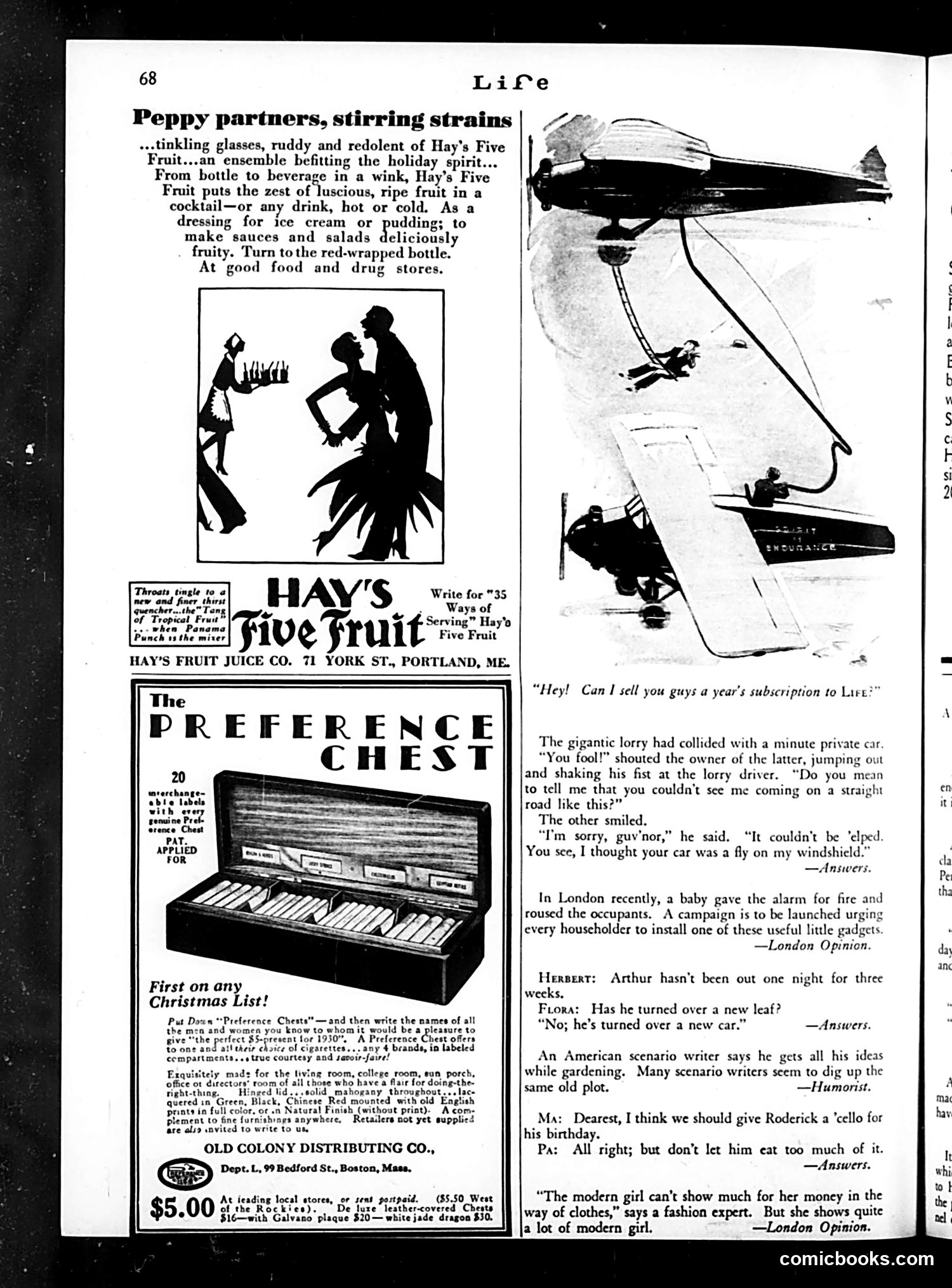 Life — December 6, 1929 — page 70 of 80