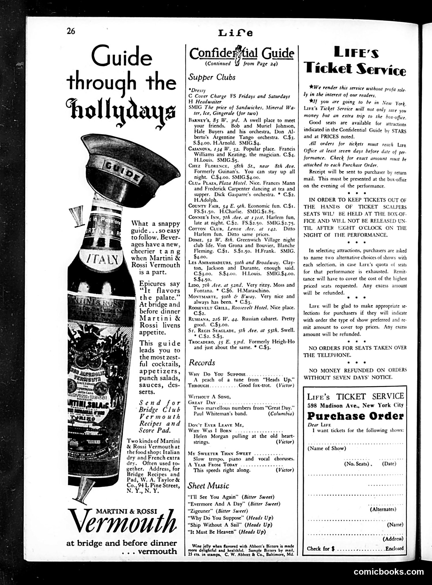Life — December 13, 1929 — page 28 of 36