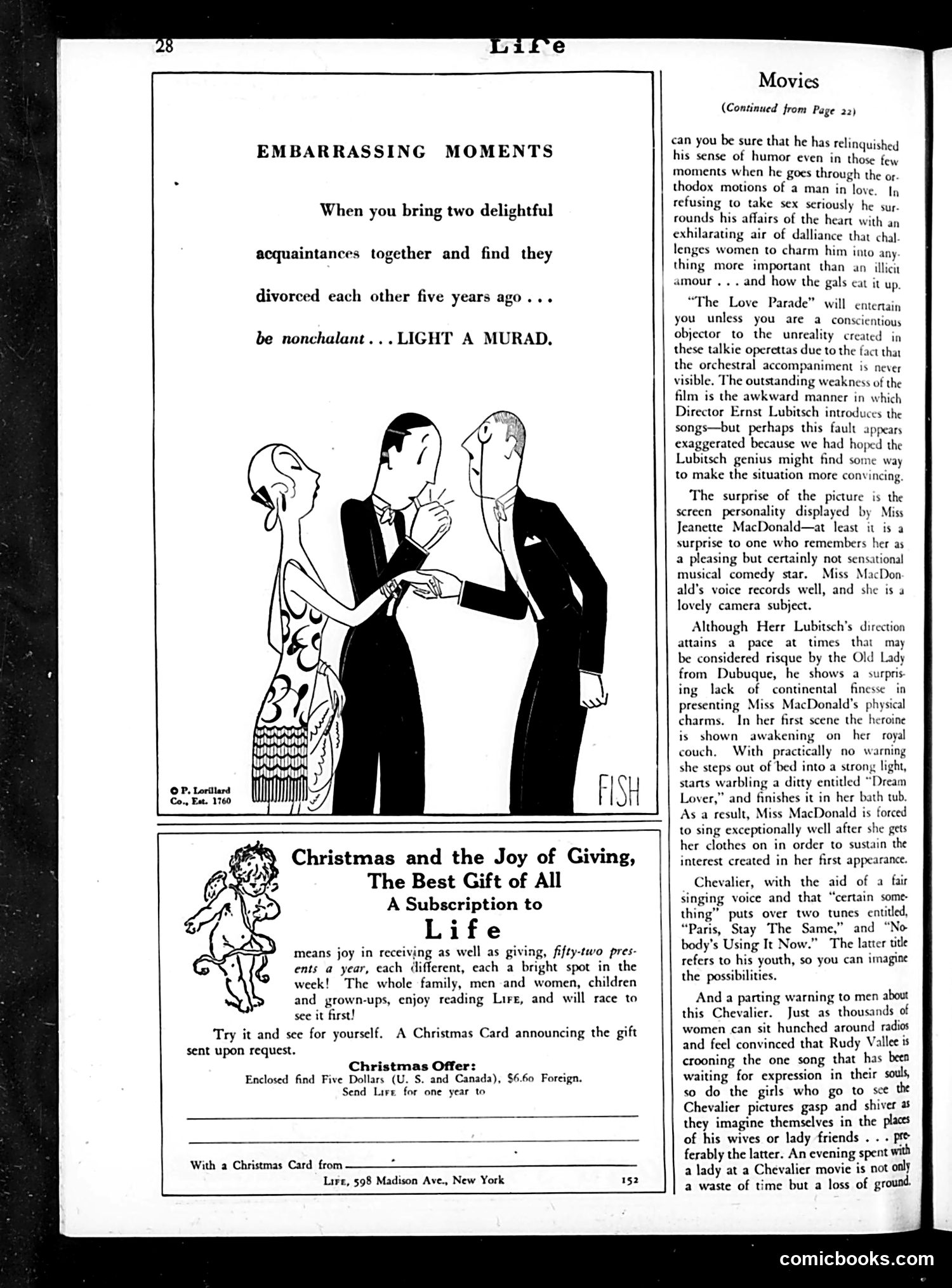Life — December 13, 1929 — page 30 of 36