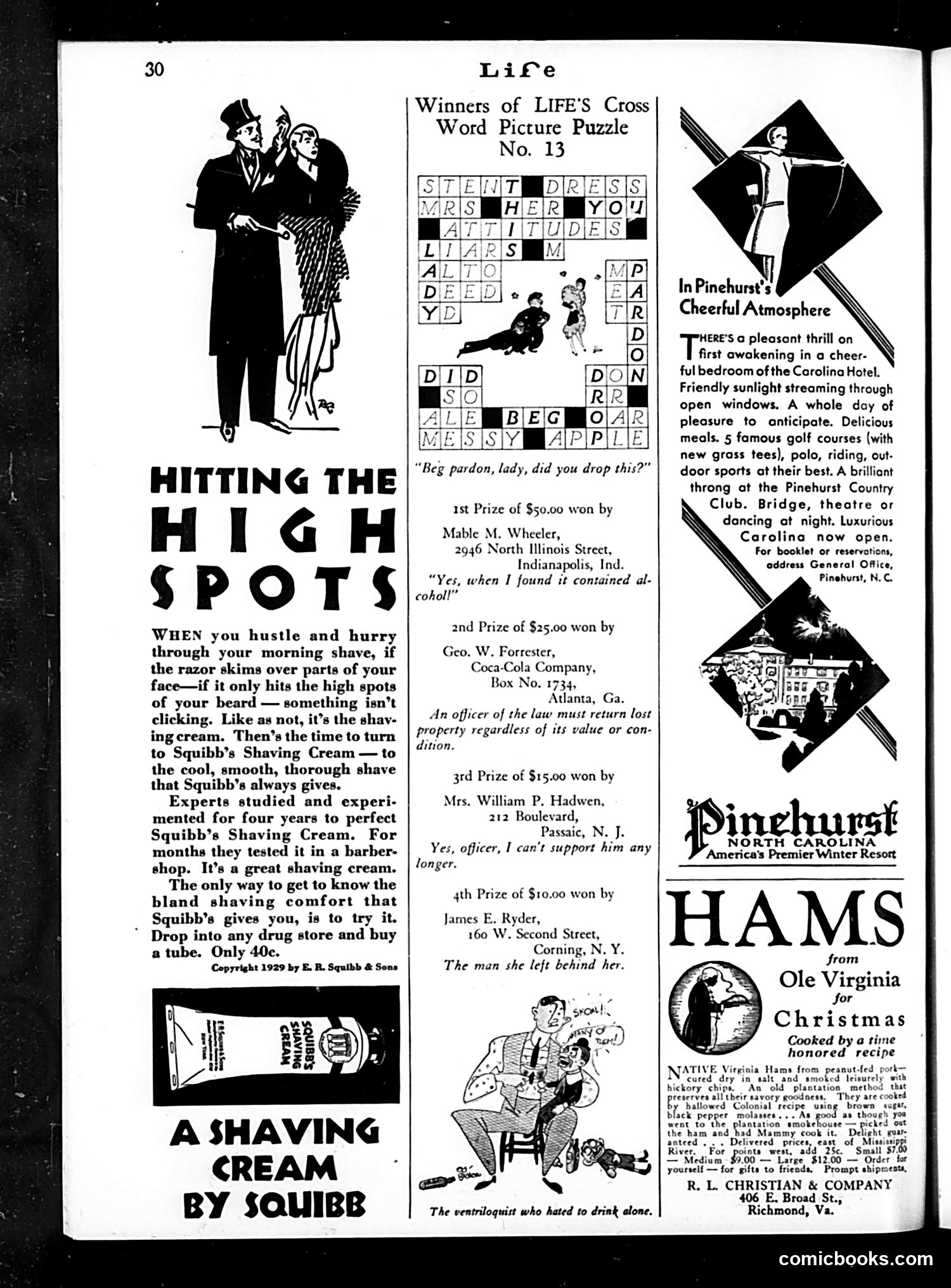 Life — December 13, 1929 — page 32 of 36