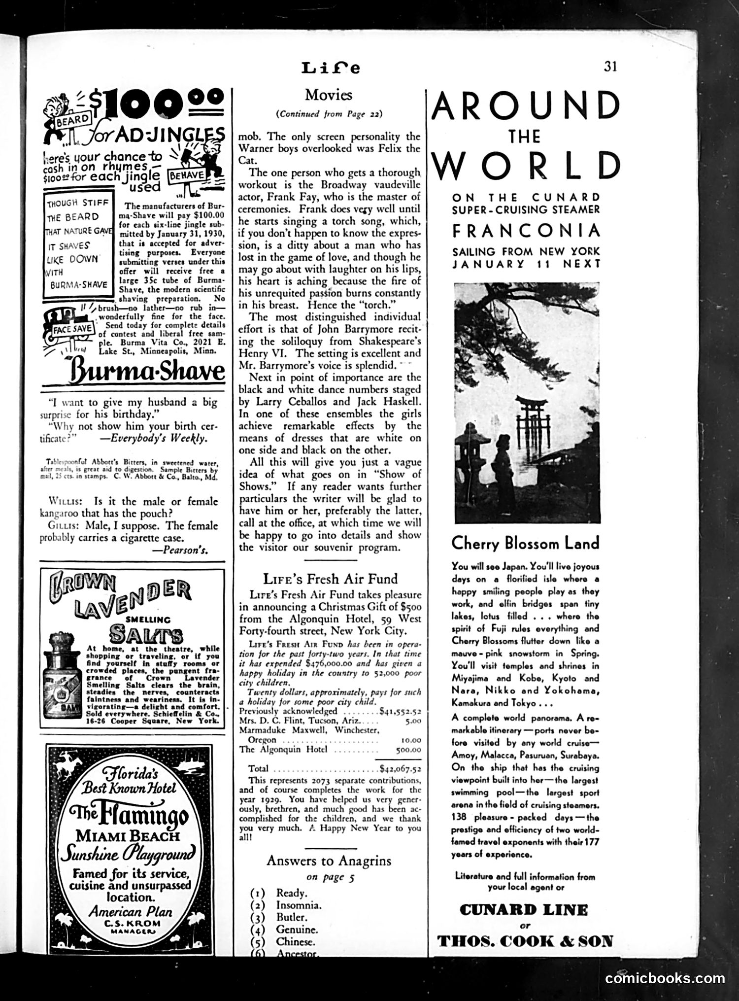 Life — December 27, 1929 — page 33 of 37