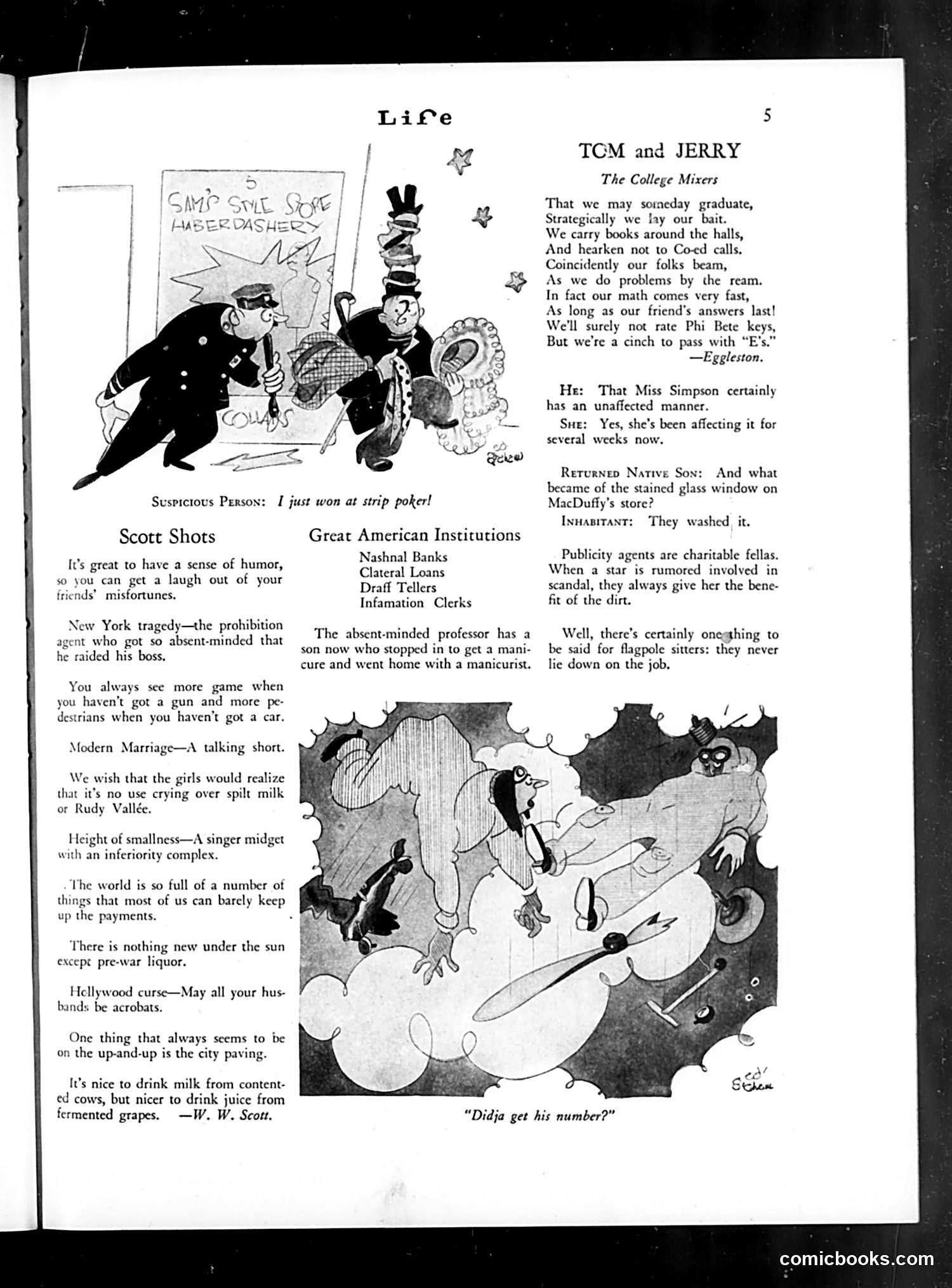 Life — January 3, 1930 — page 7 of 36