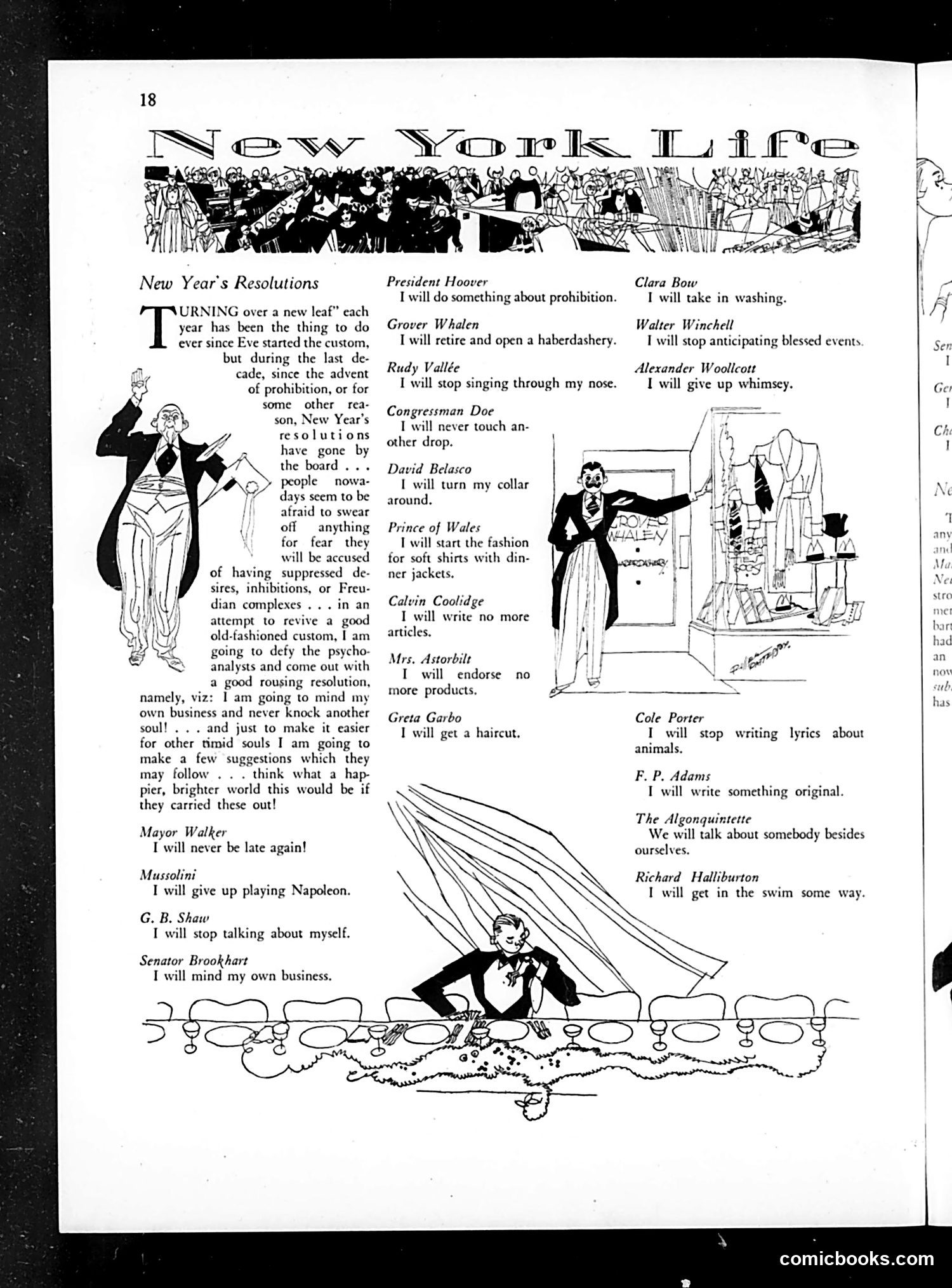 Life — January 3, 1930 — page 20 of 36