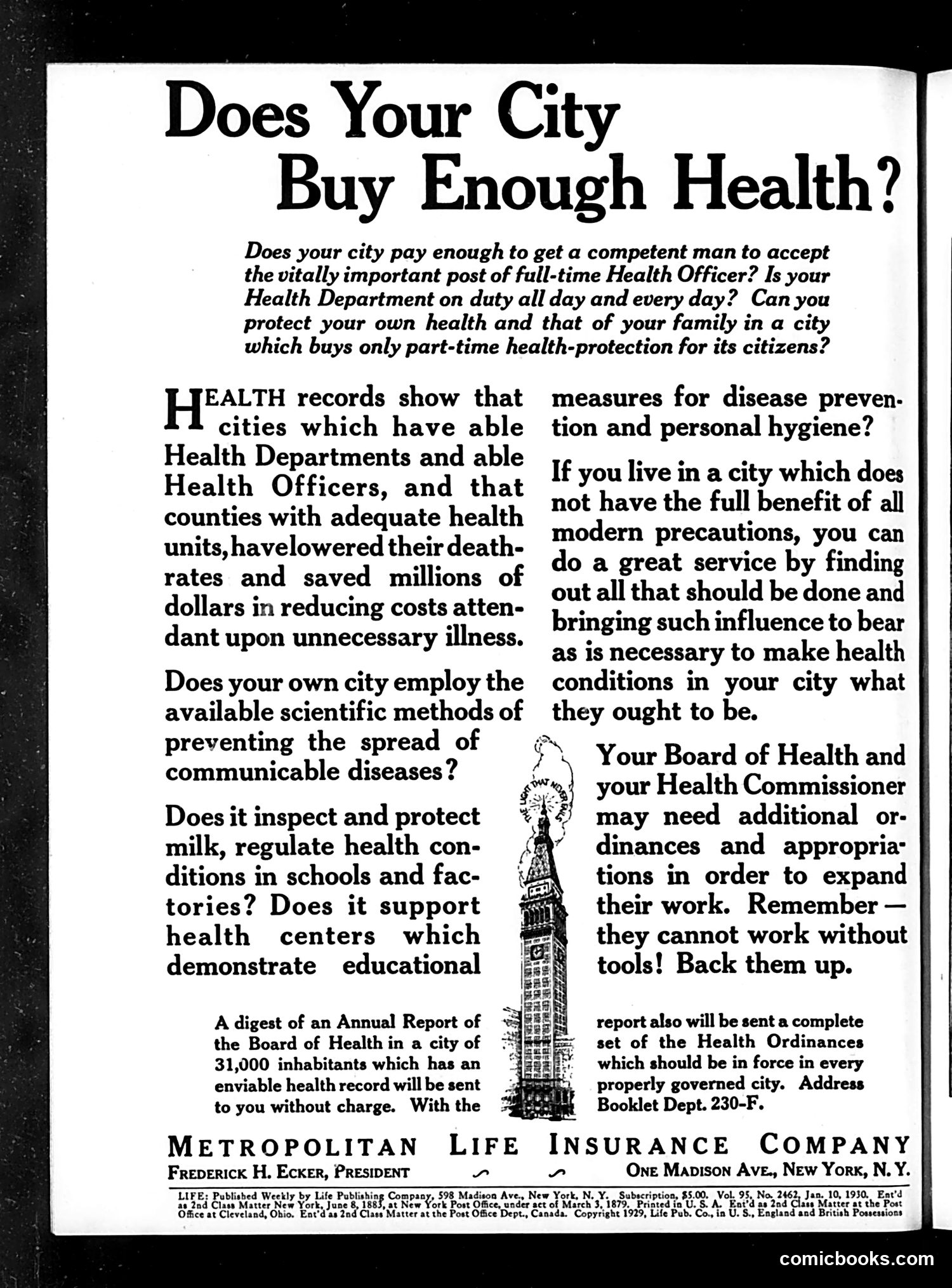 Life — January 10, 1930 — page 4 of 36