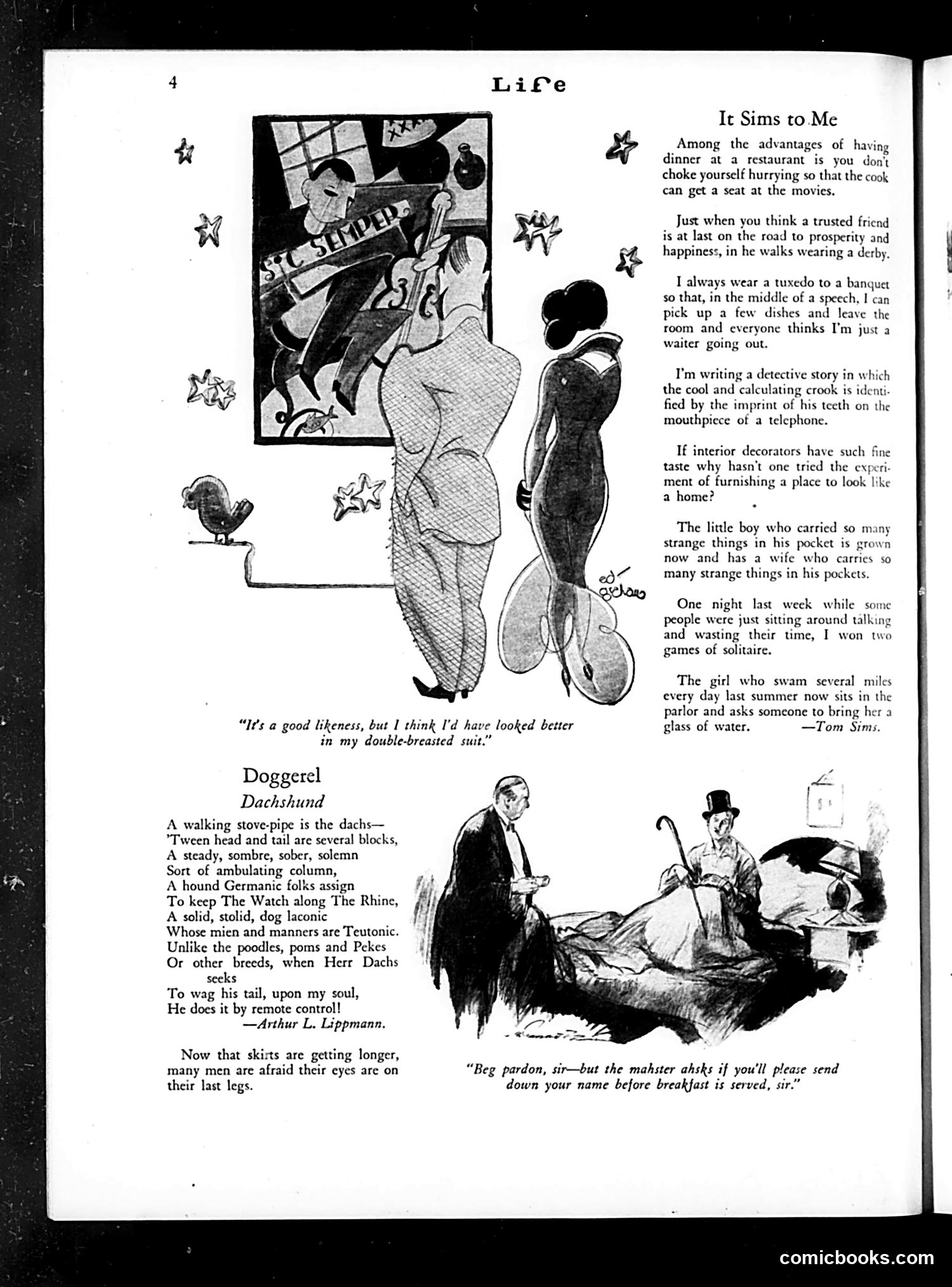 Life — January 10, 1930 — page 6 of 36