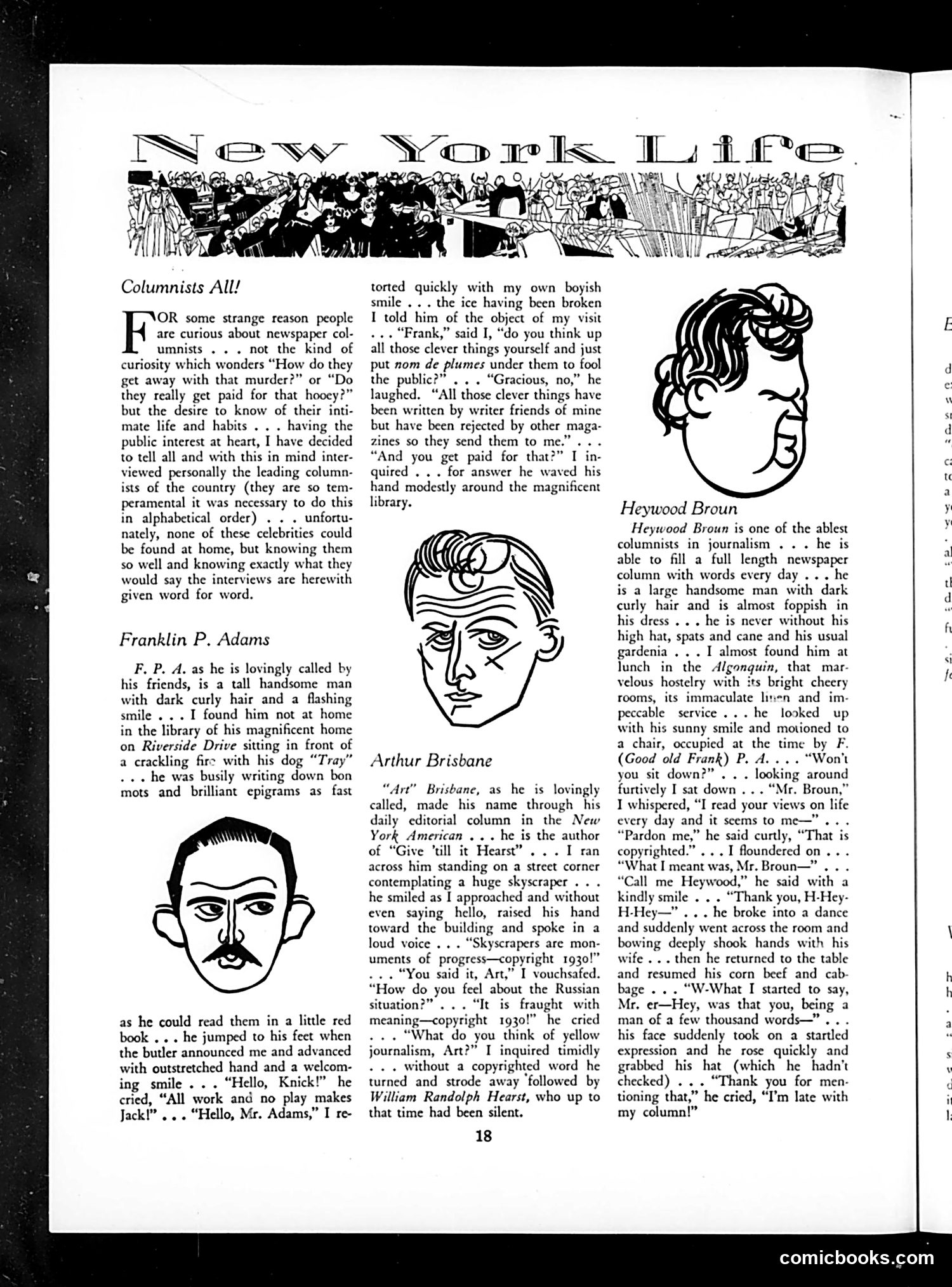 Life — January 17, 1930 — page 20 of 36