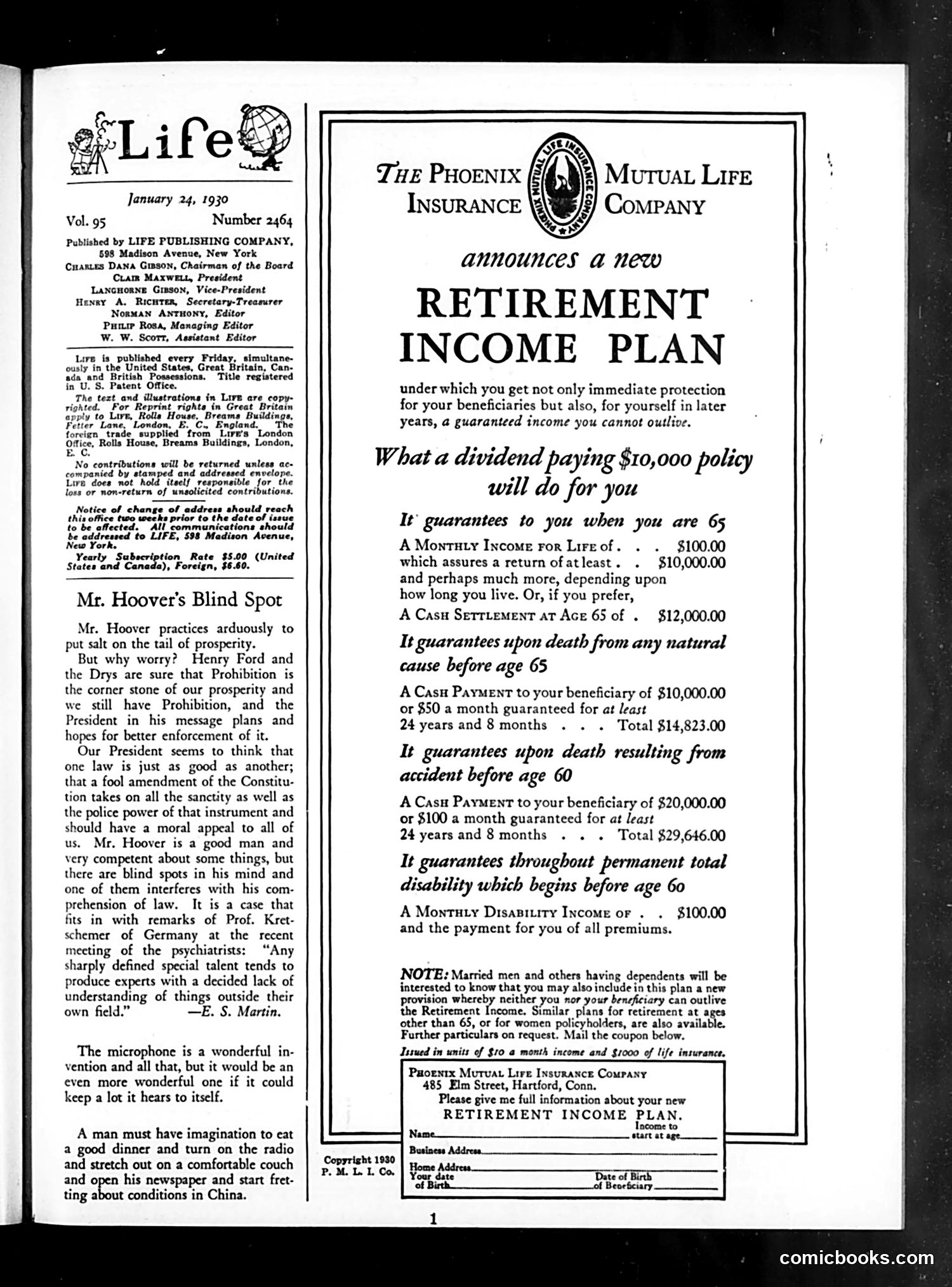 Life — January 24, 1930 — page 3 of 36