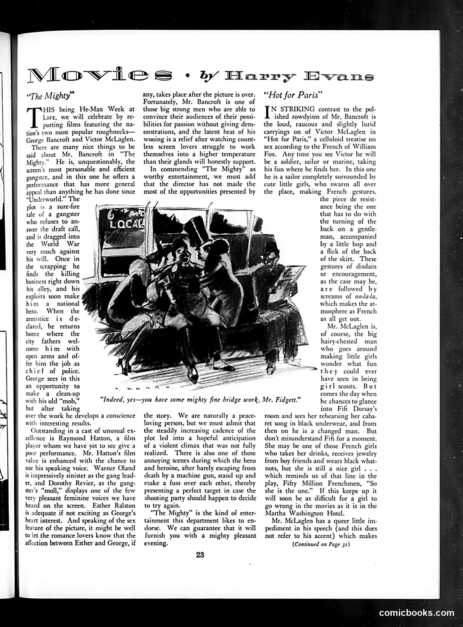 Life — January 24, 1930 — page 25 of 36