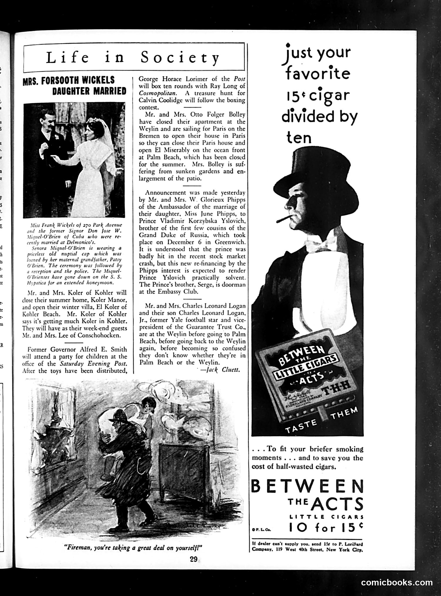Life — January 24, 1930 — page 31 of 36