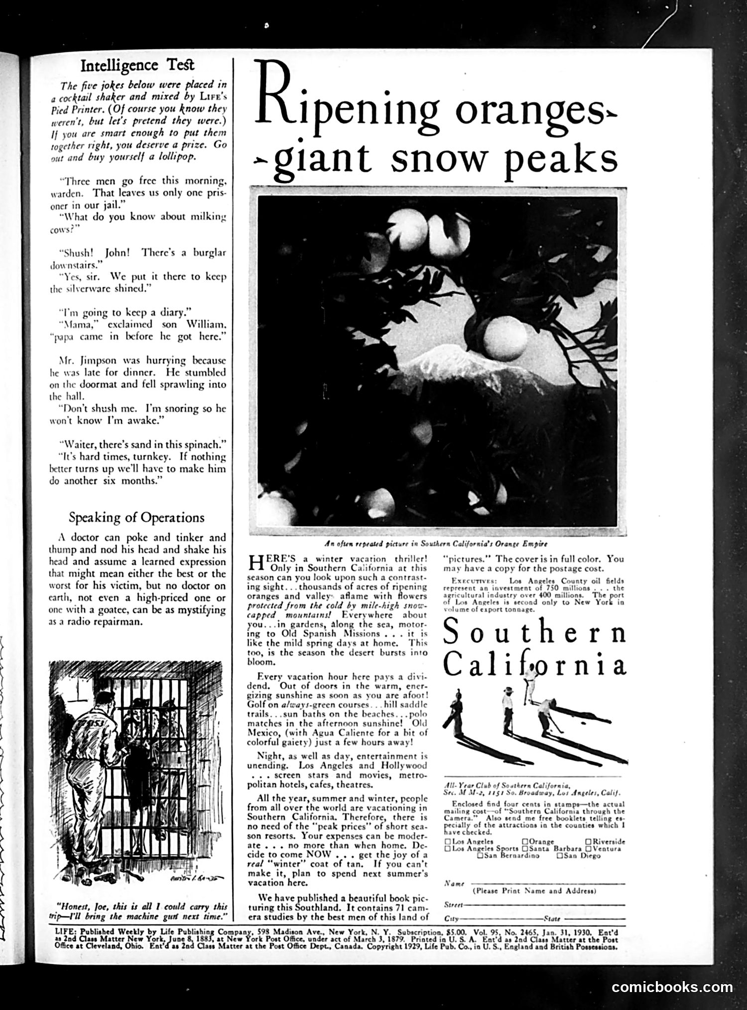 Life — January 31, 1930 — page 3 of 36