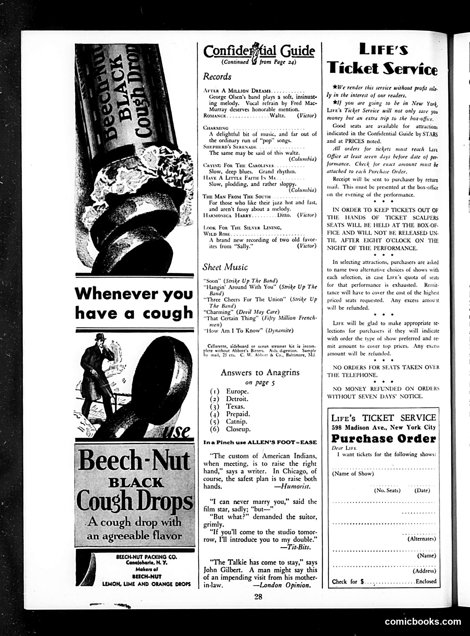 Life — January 31, 1930 — page 30 of 36