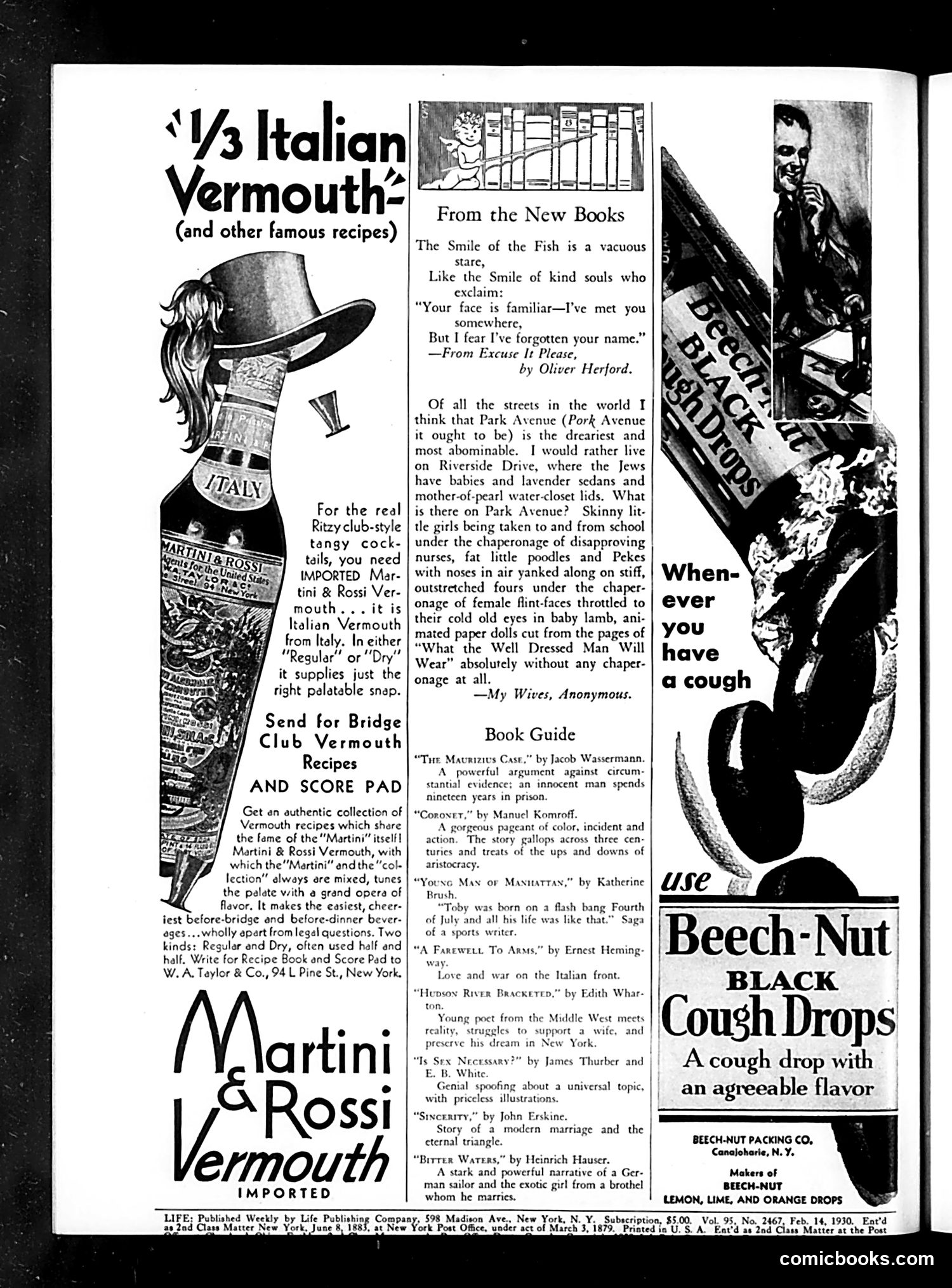 Life — February 14, 1930 — page 4 of 40