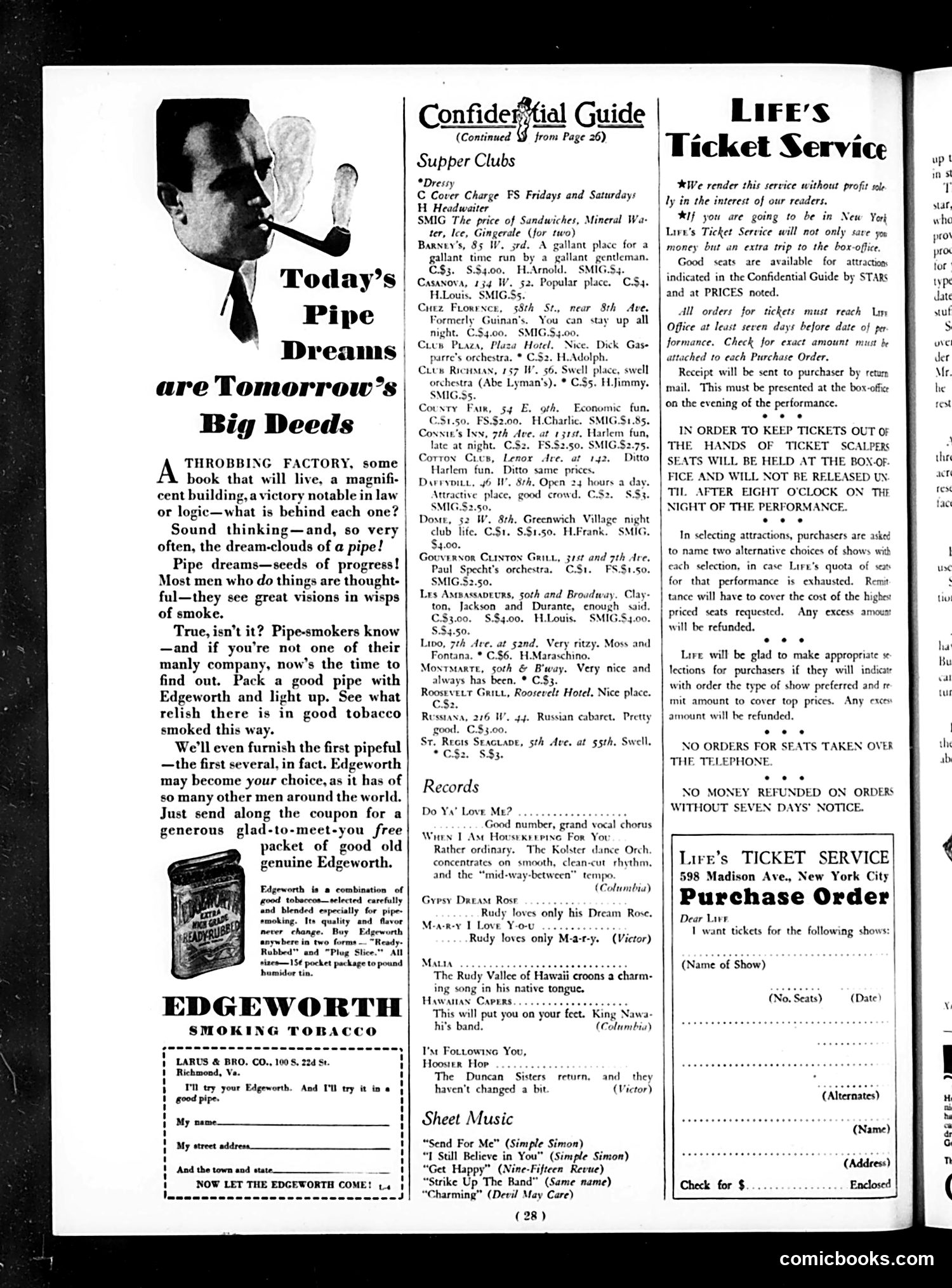 Life — February 14, 1930 — page 30 of 40