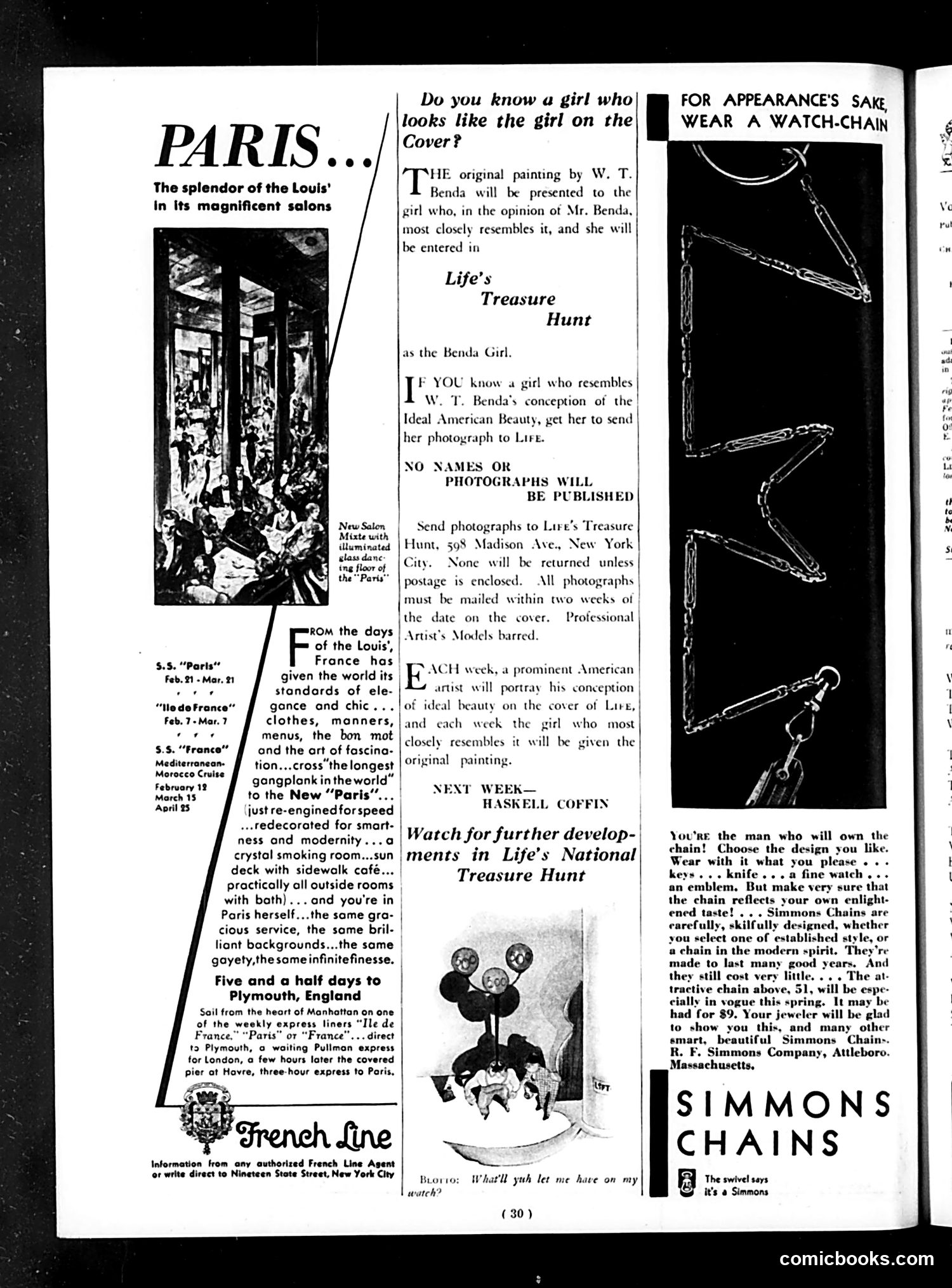Life — February 14, 1930 — page 32 of 40