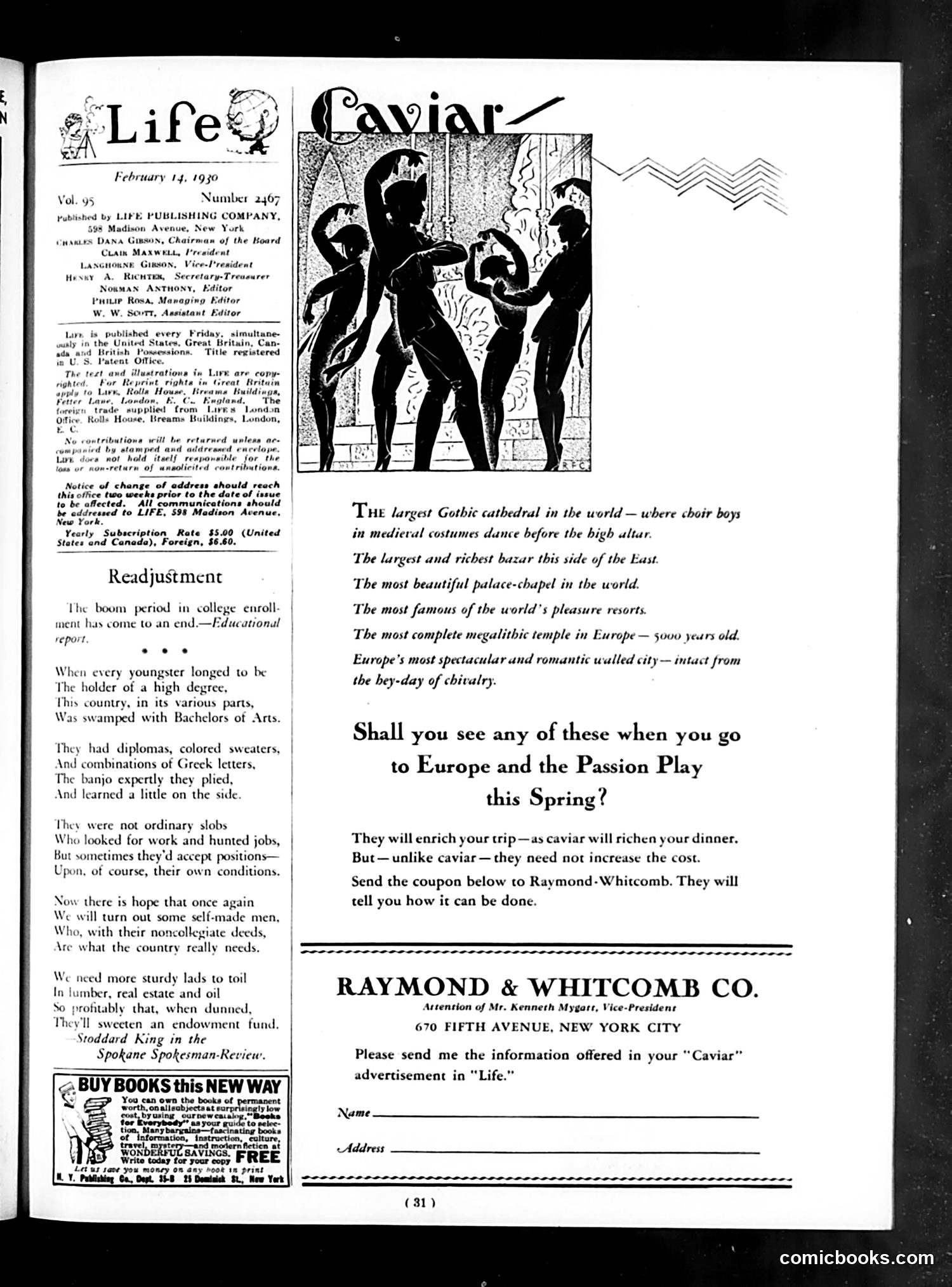 Life — February 14, 1930 — page 33 of 40