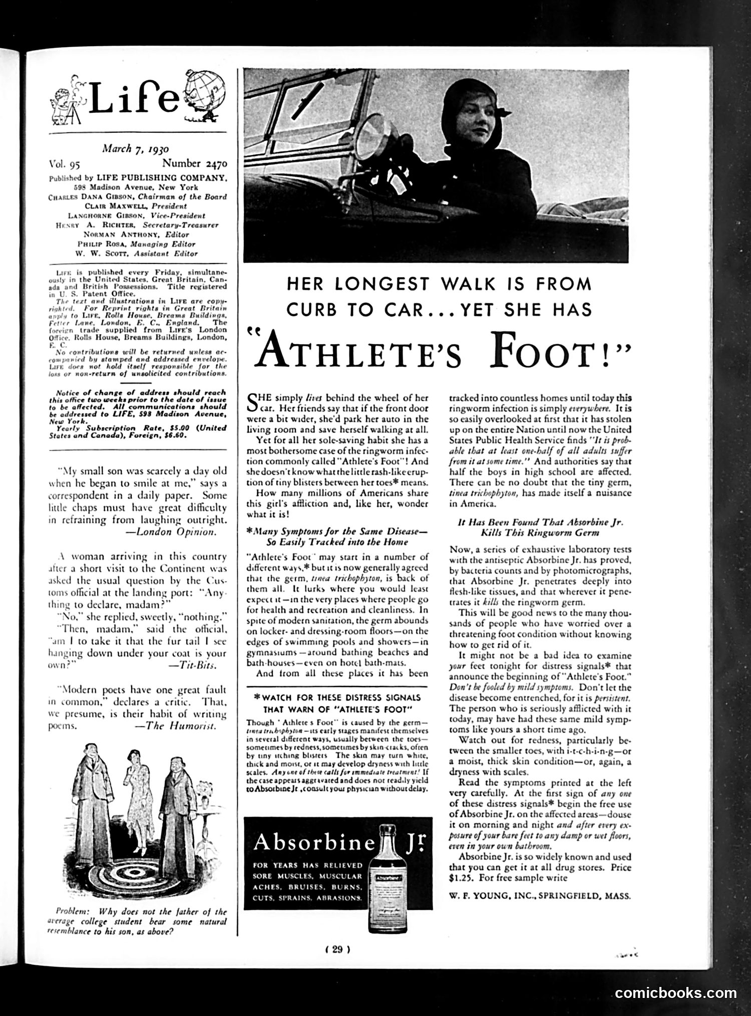 Life — March 7, 1930 — page 31 of 40