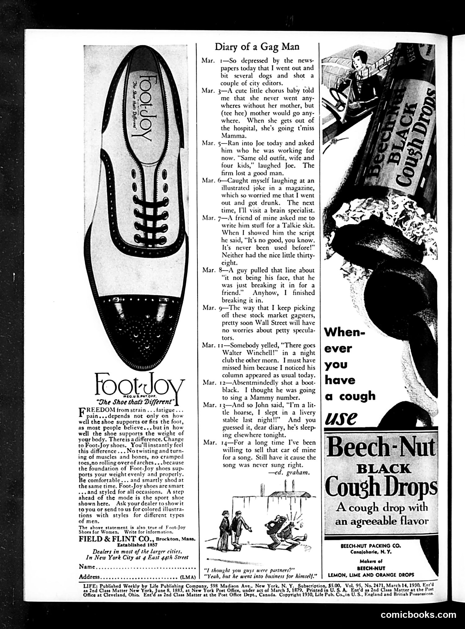 Life — March 14, 1930 — page 4 of 40