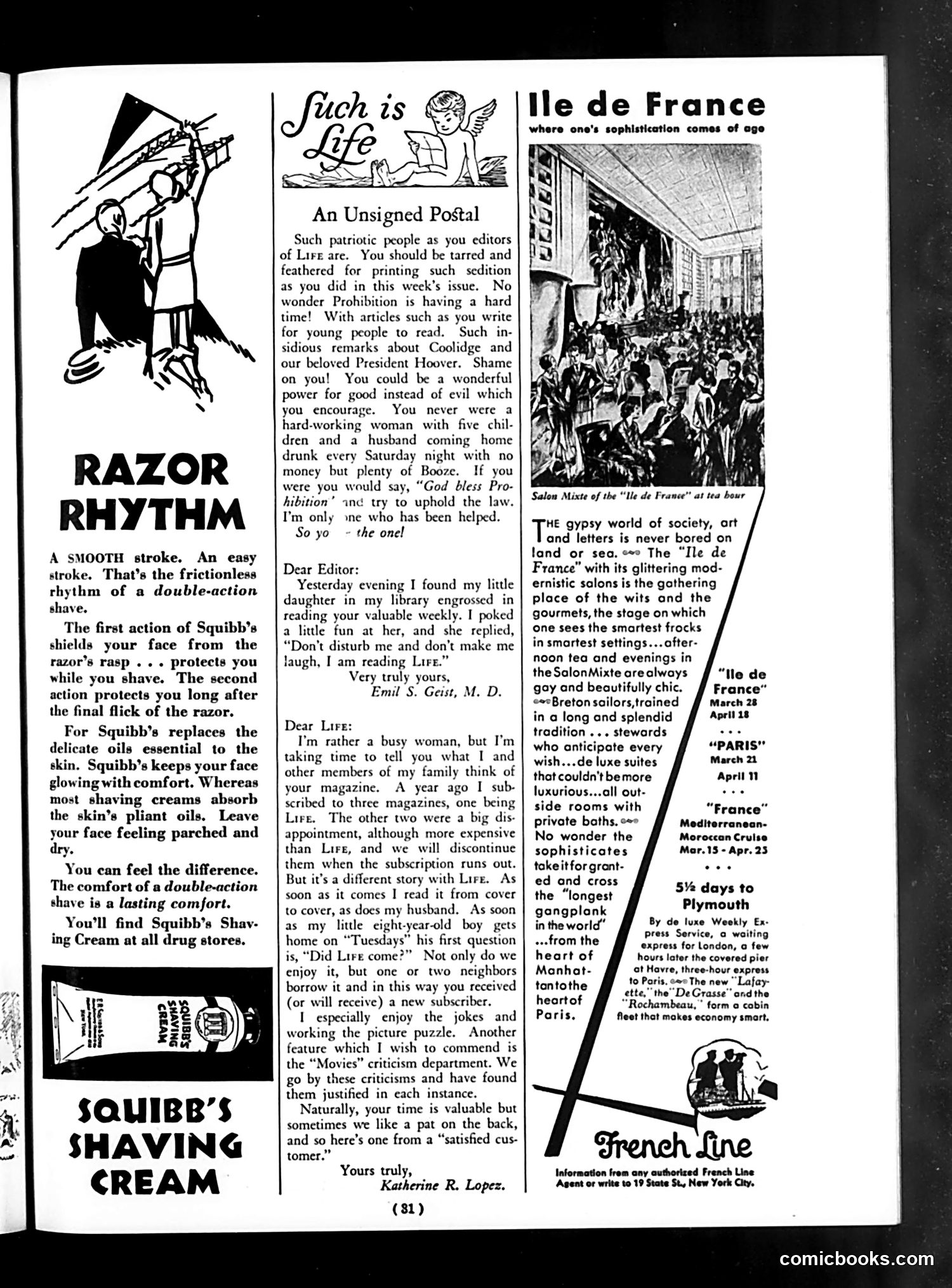 Life — March 14, 1930 — page 33 of 40