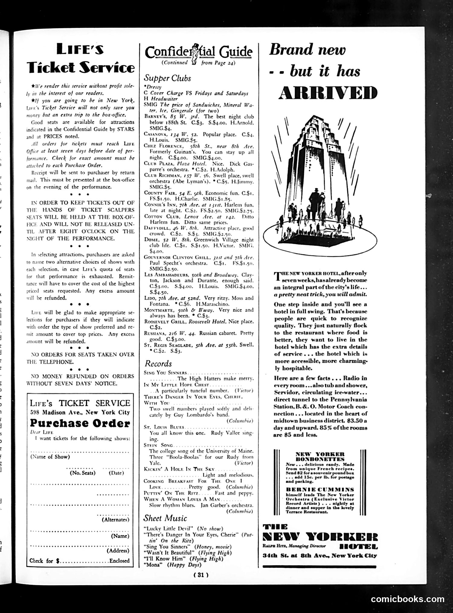 Life — March 28, 1930 — page 33 of 36