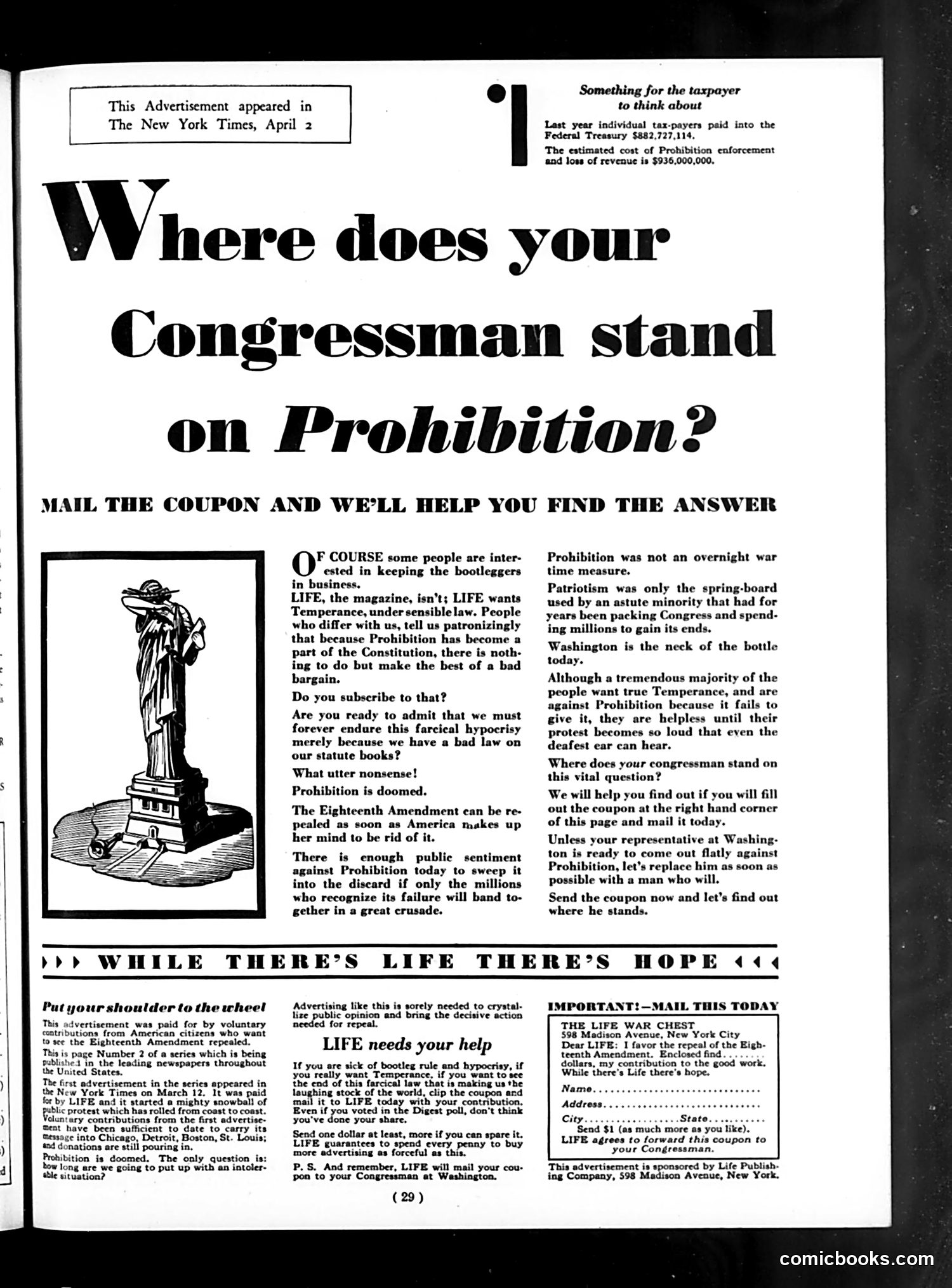 Life — April 18, 1930 — page 31 of 40