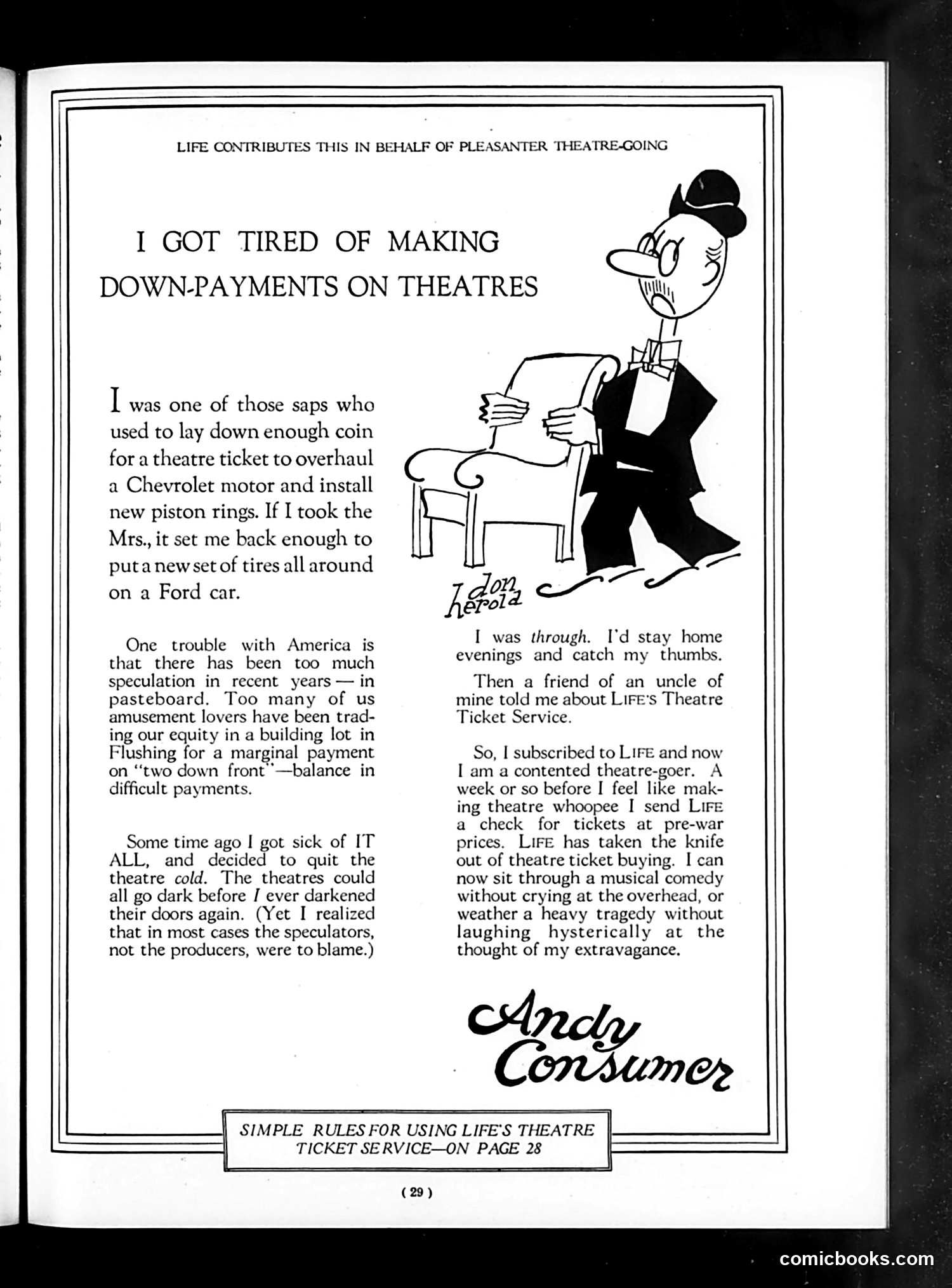 Life — April 25, 1930 — page 31 of 36