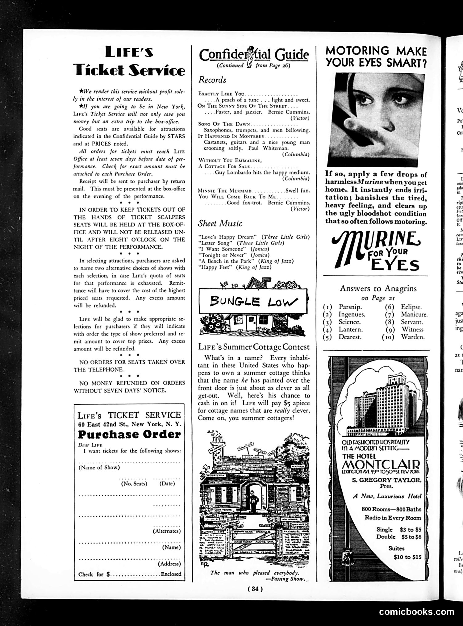 Life — May 2, 1930 — page 36 of 40