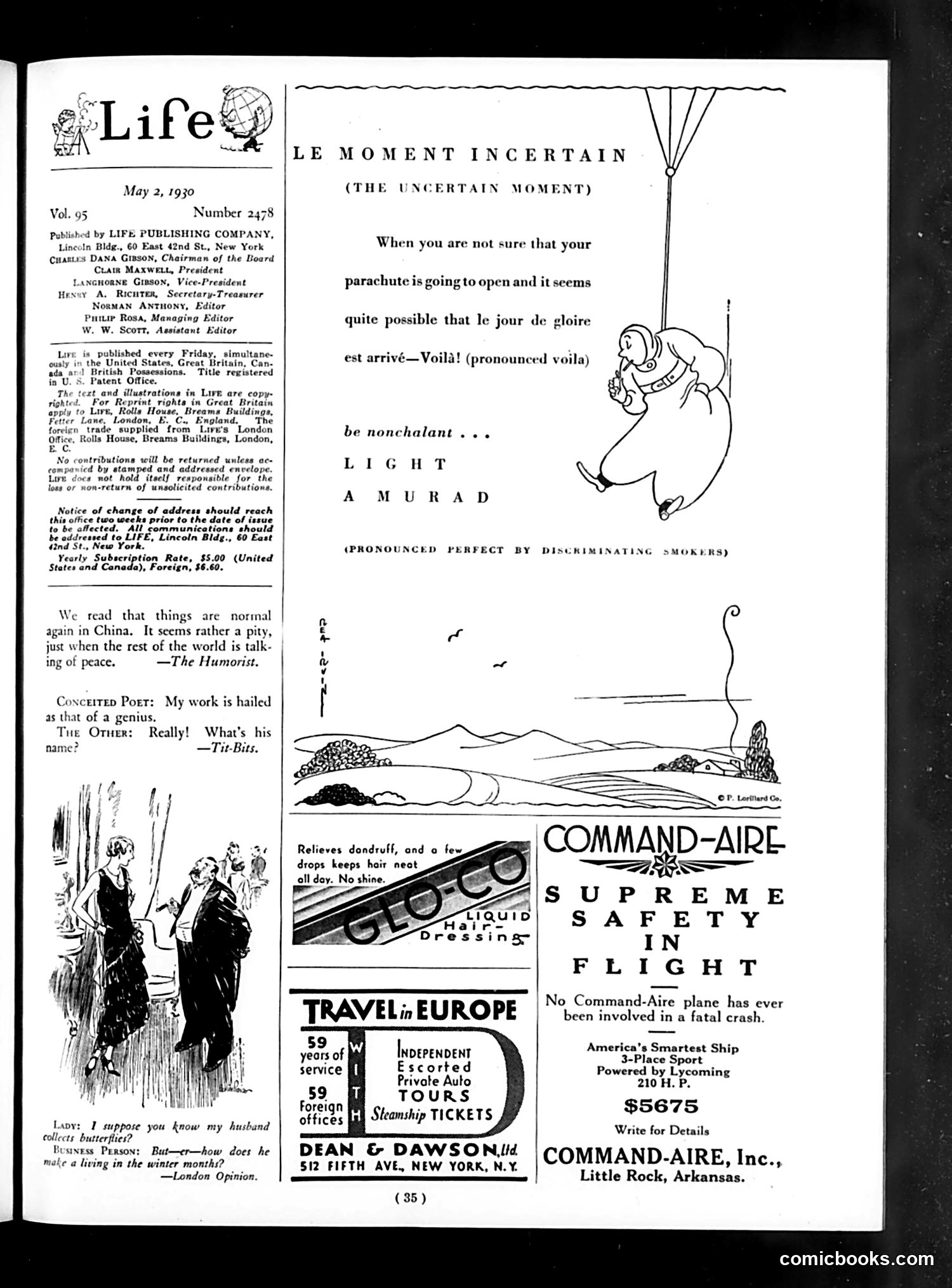 Life — May 2, 1930 — page 37 of 40