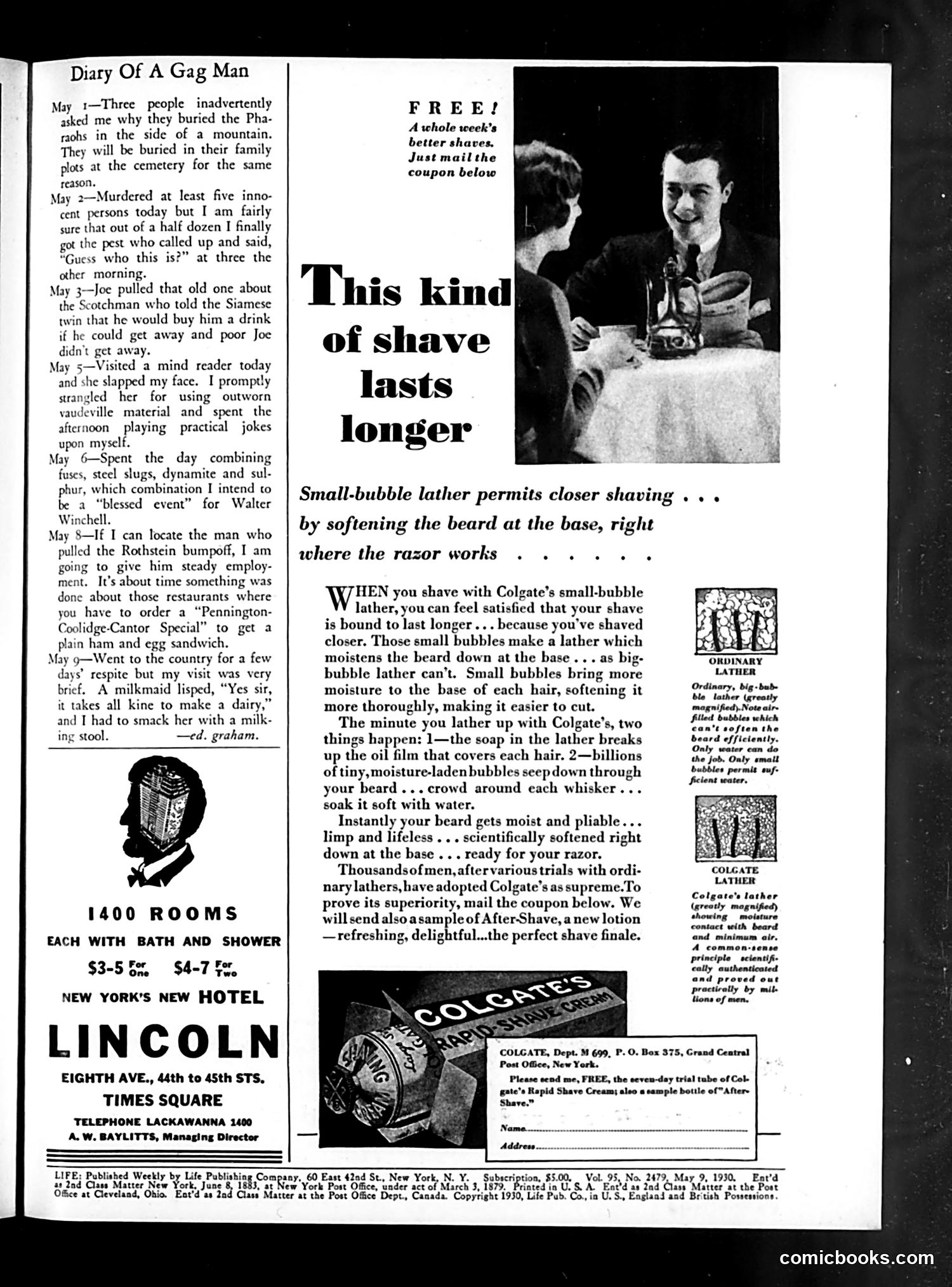 Life — May 9, 1930 — page 3 of 36