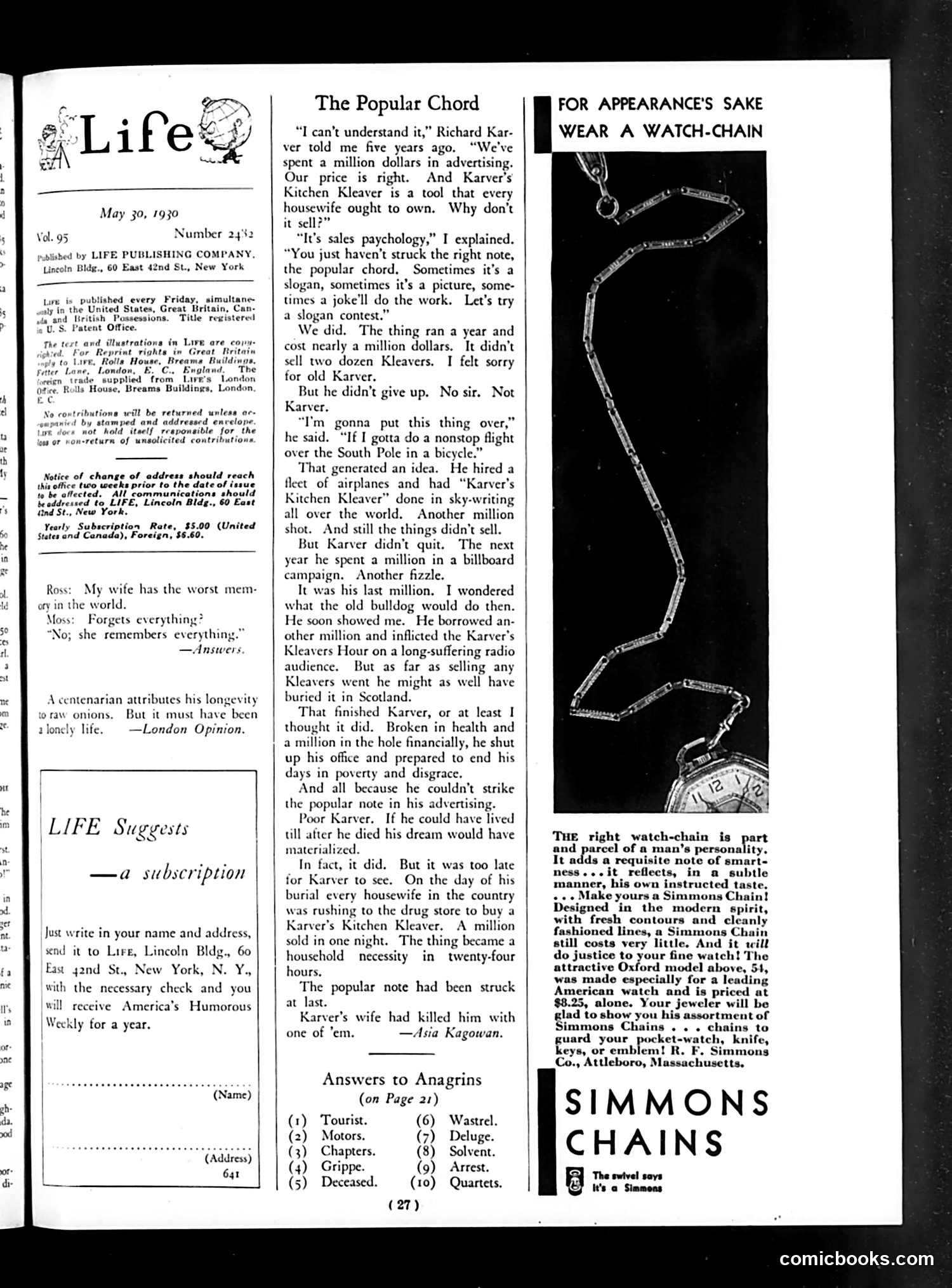 Life — May 30, 1930 — page 29 of 36