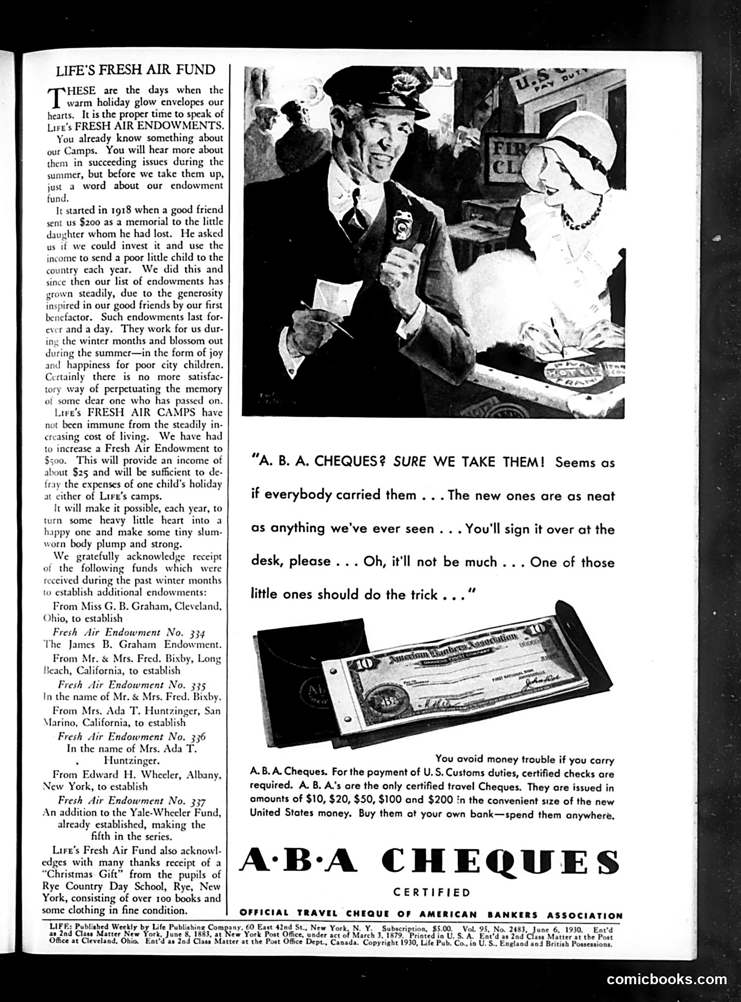 Life — June 6, 1930 — page 3 of 40