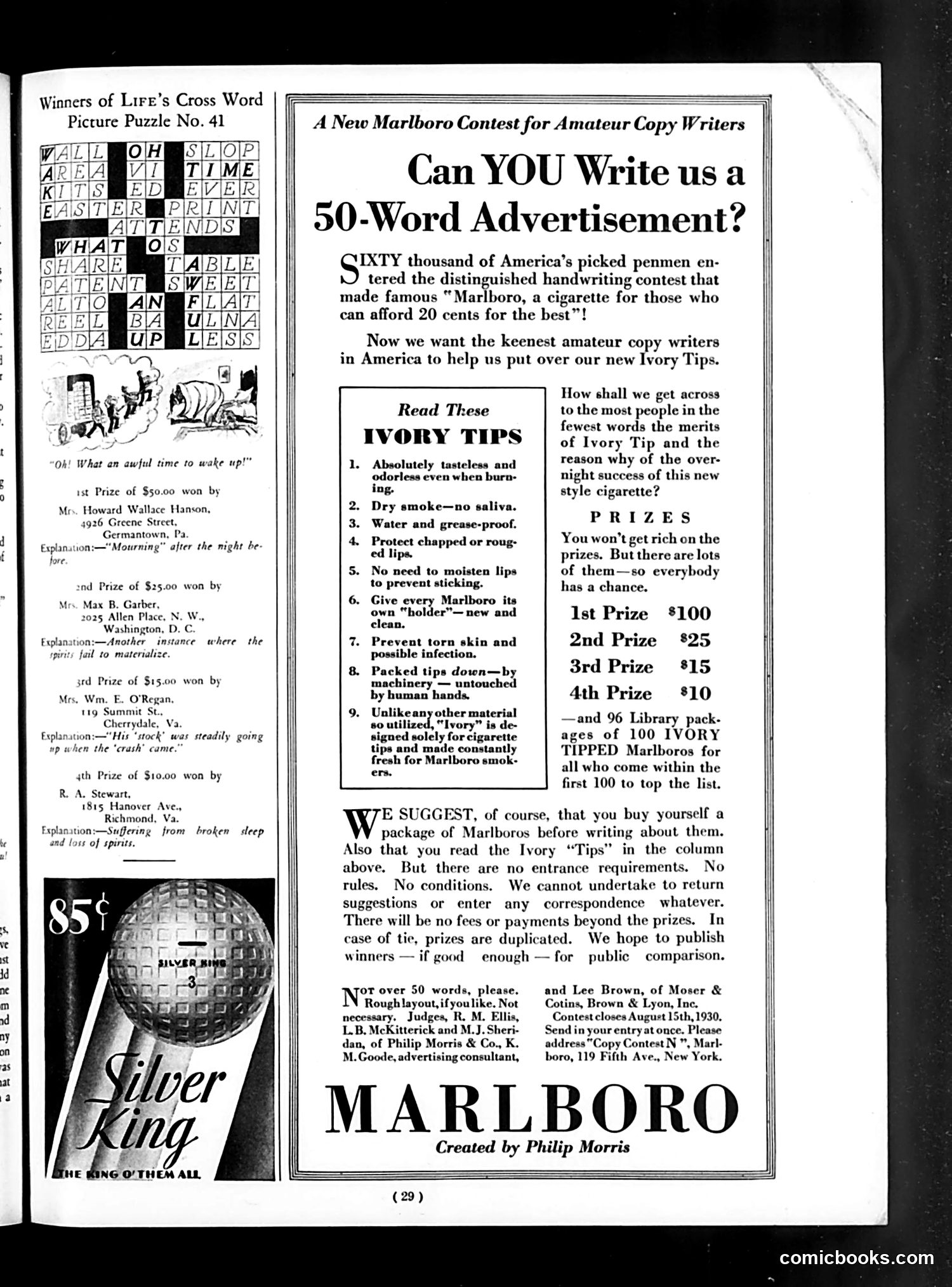 Life — June 27, 1930 — page 31 of 37