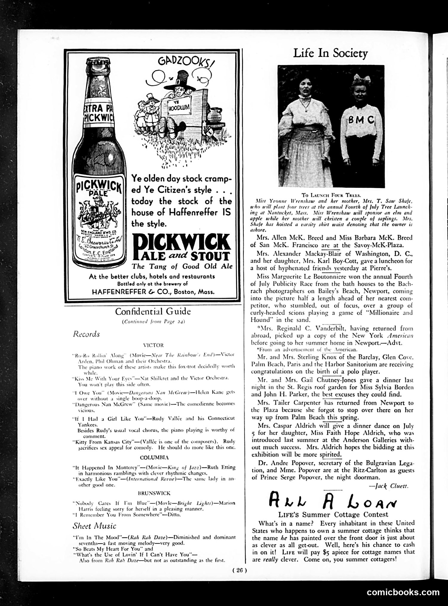 Life — July 4, 1930 — page 28 of 36