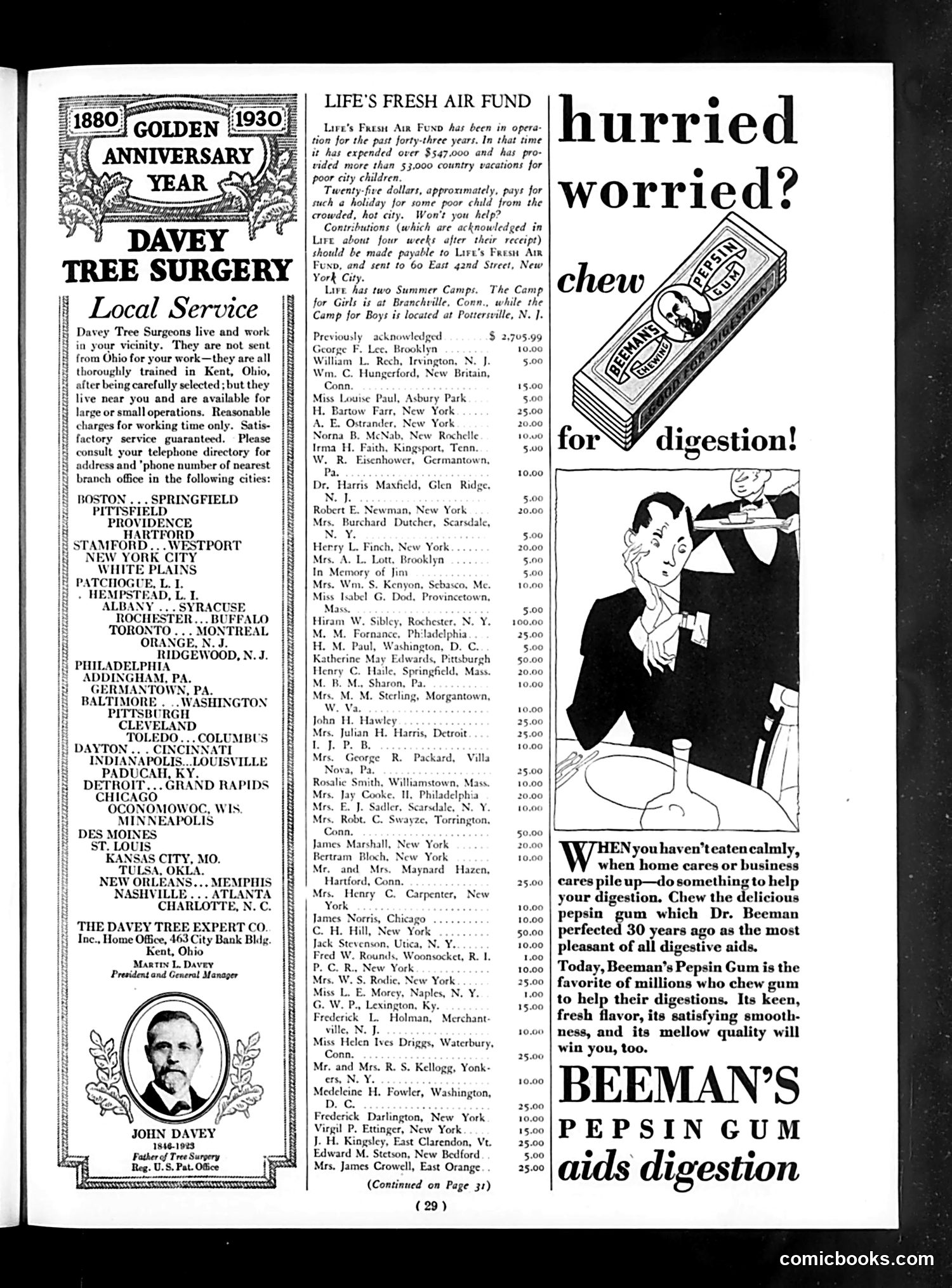 Life — July 11, 1930 — page 31 of 36