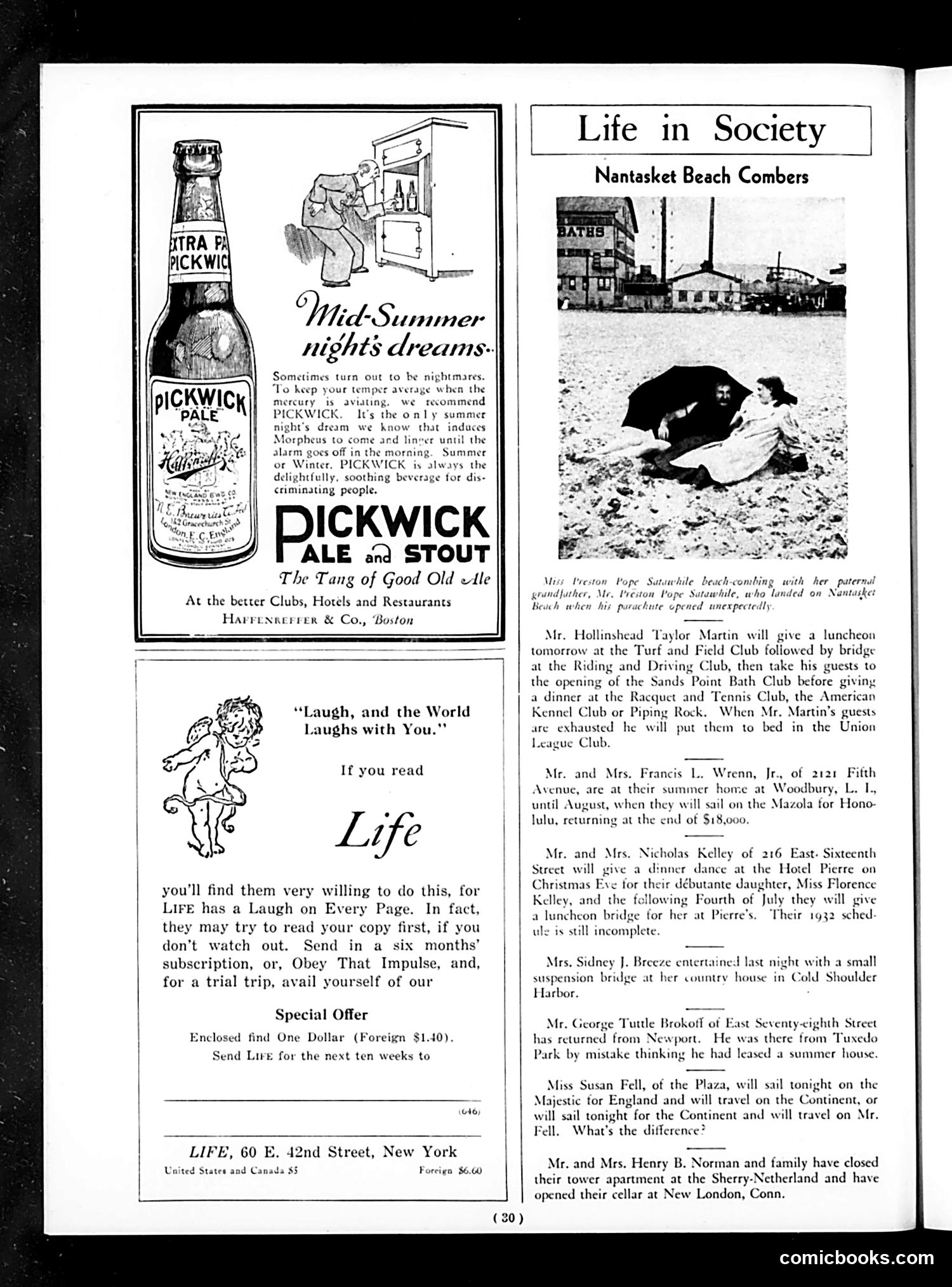 Life — July 11, 1930 — page 32 of 36