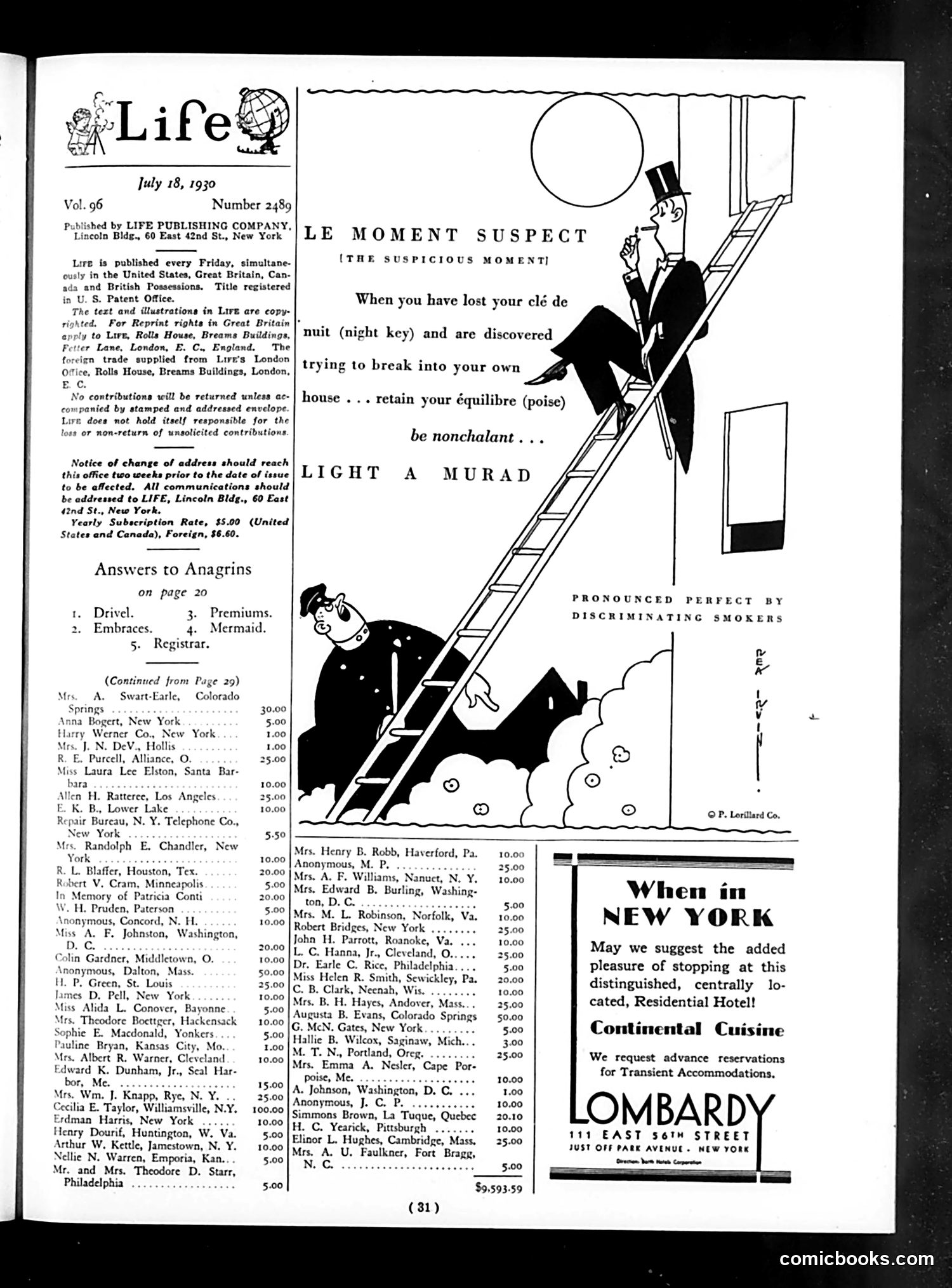 Life — July 18, 1930 — page 33 of 36