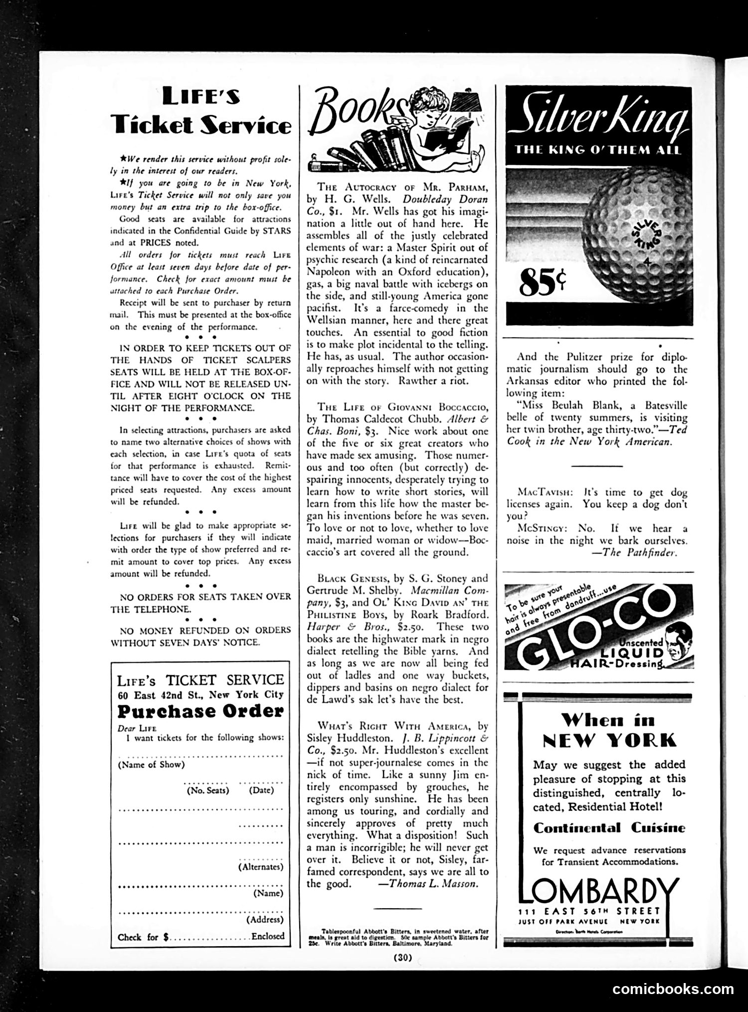 Life — July 25, 1930 — page 32 of 36