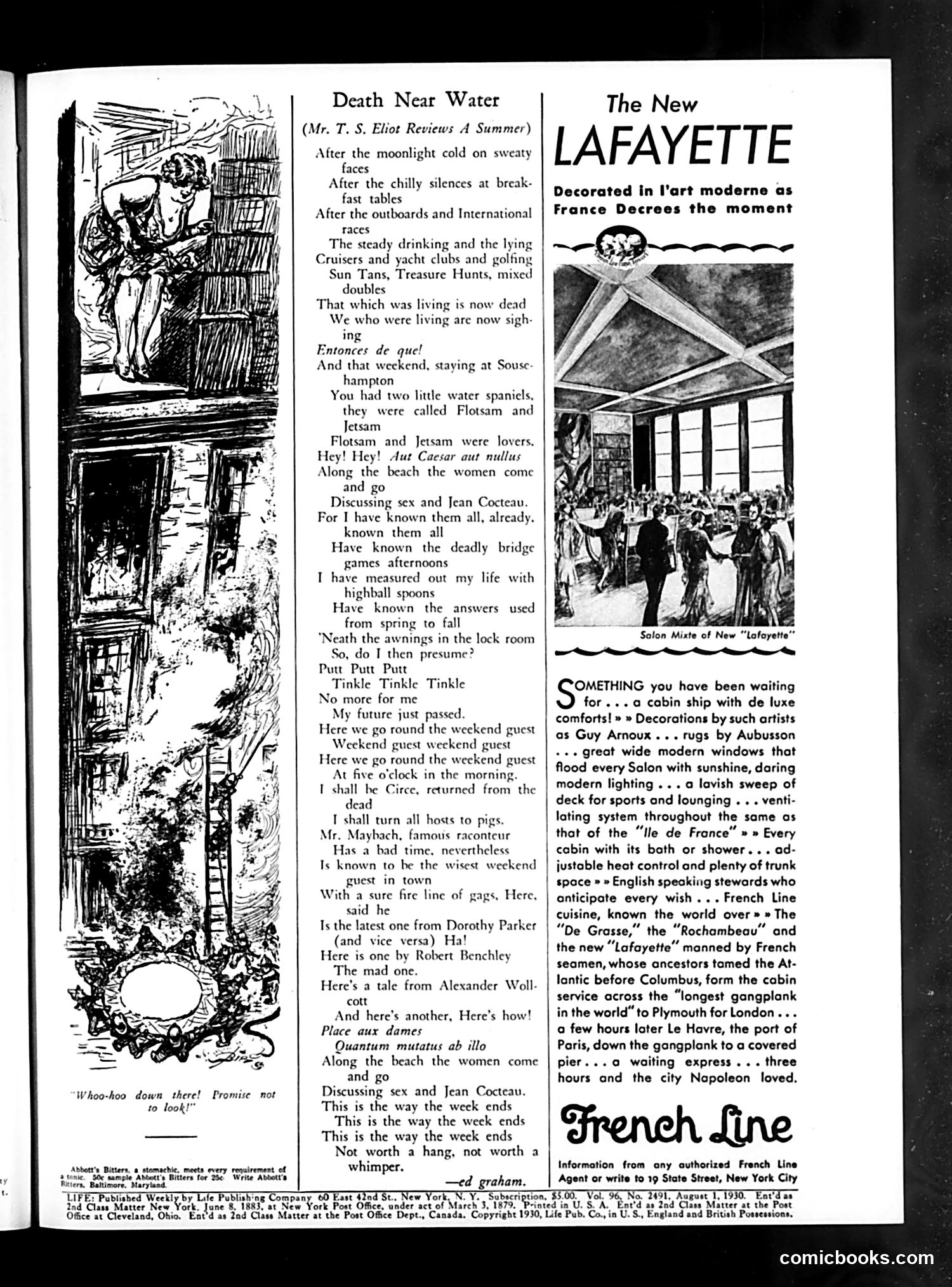 Life — August 1, 1930 — page 3 of 36