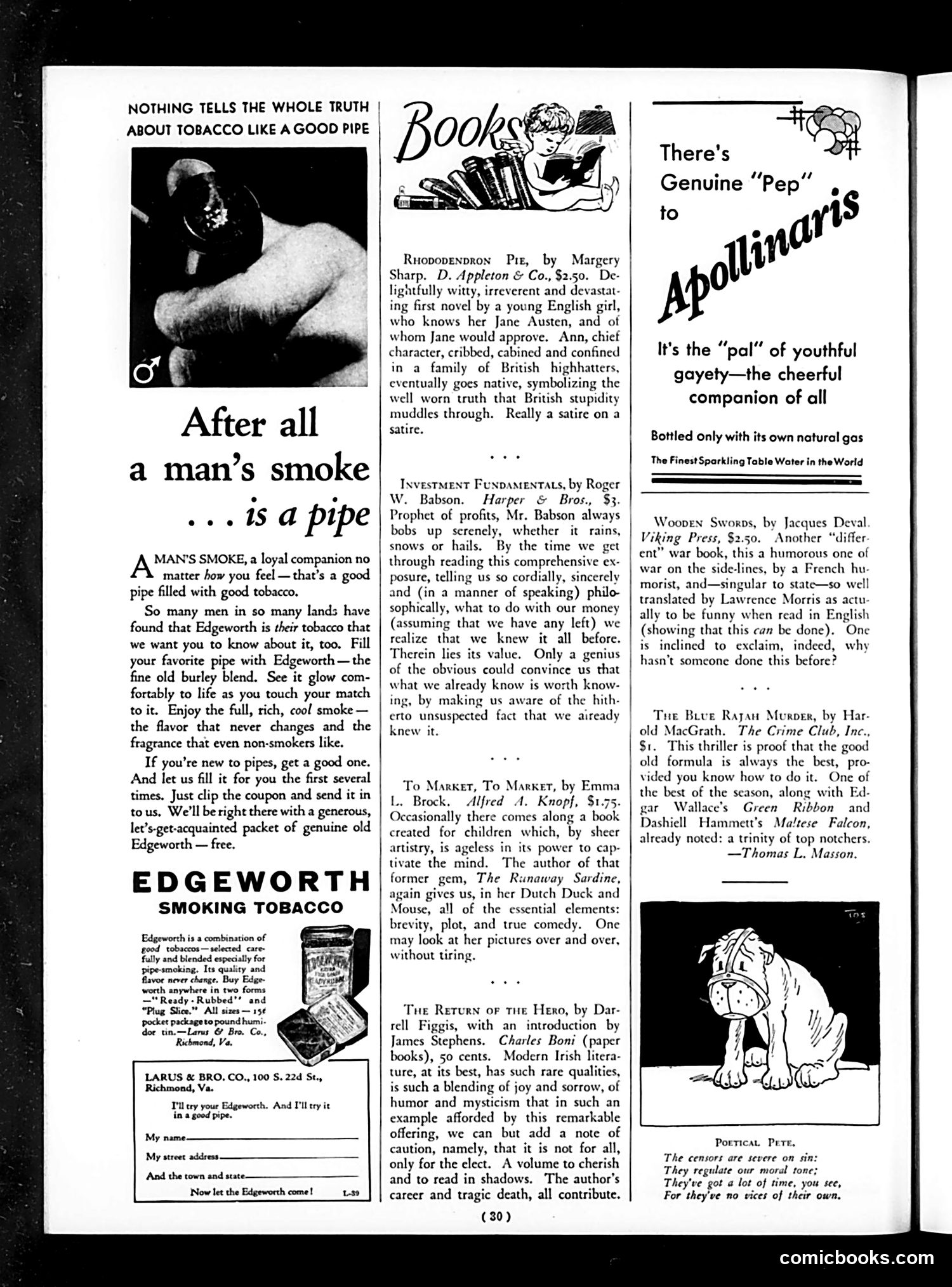 Life — August 1, 1930 — page 32 of 36