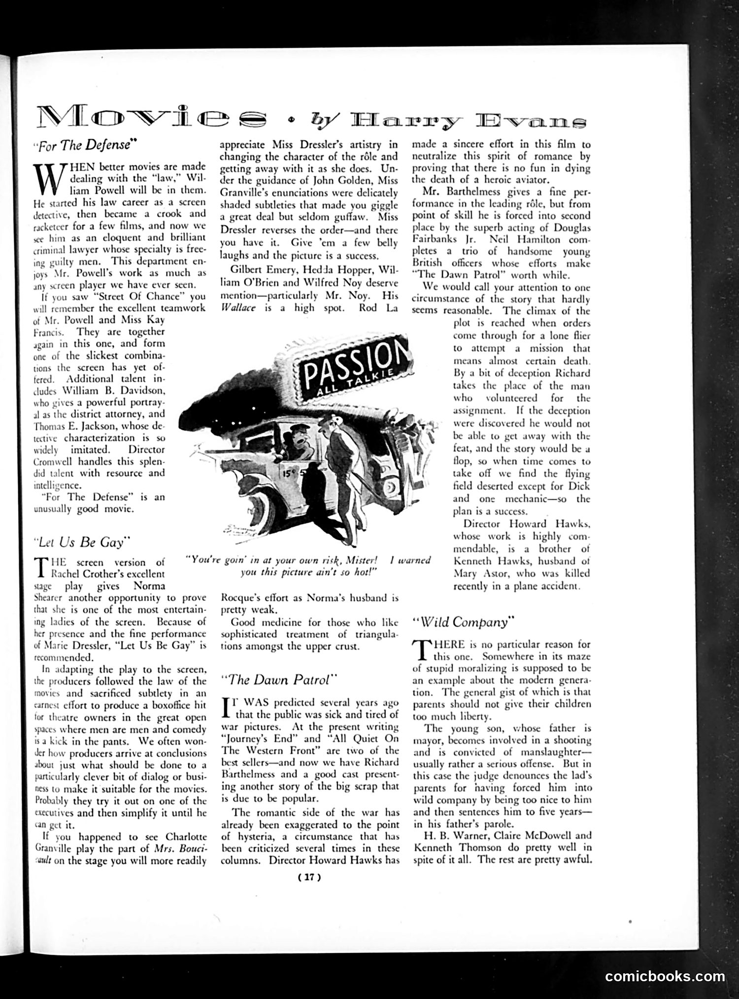 Life — August 8, 1930 — page 19 of 36
