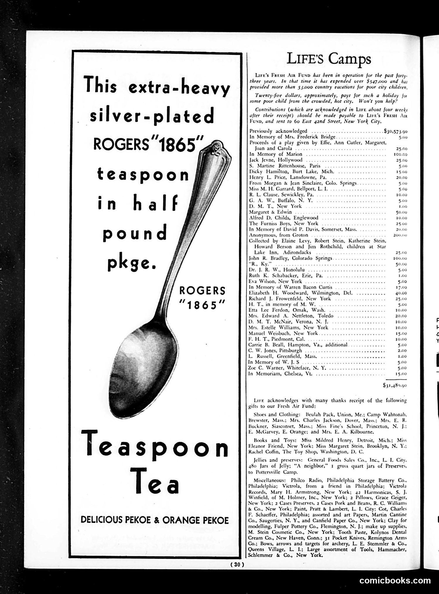 Life — September 12, 1930 — page 32 of 37