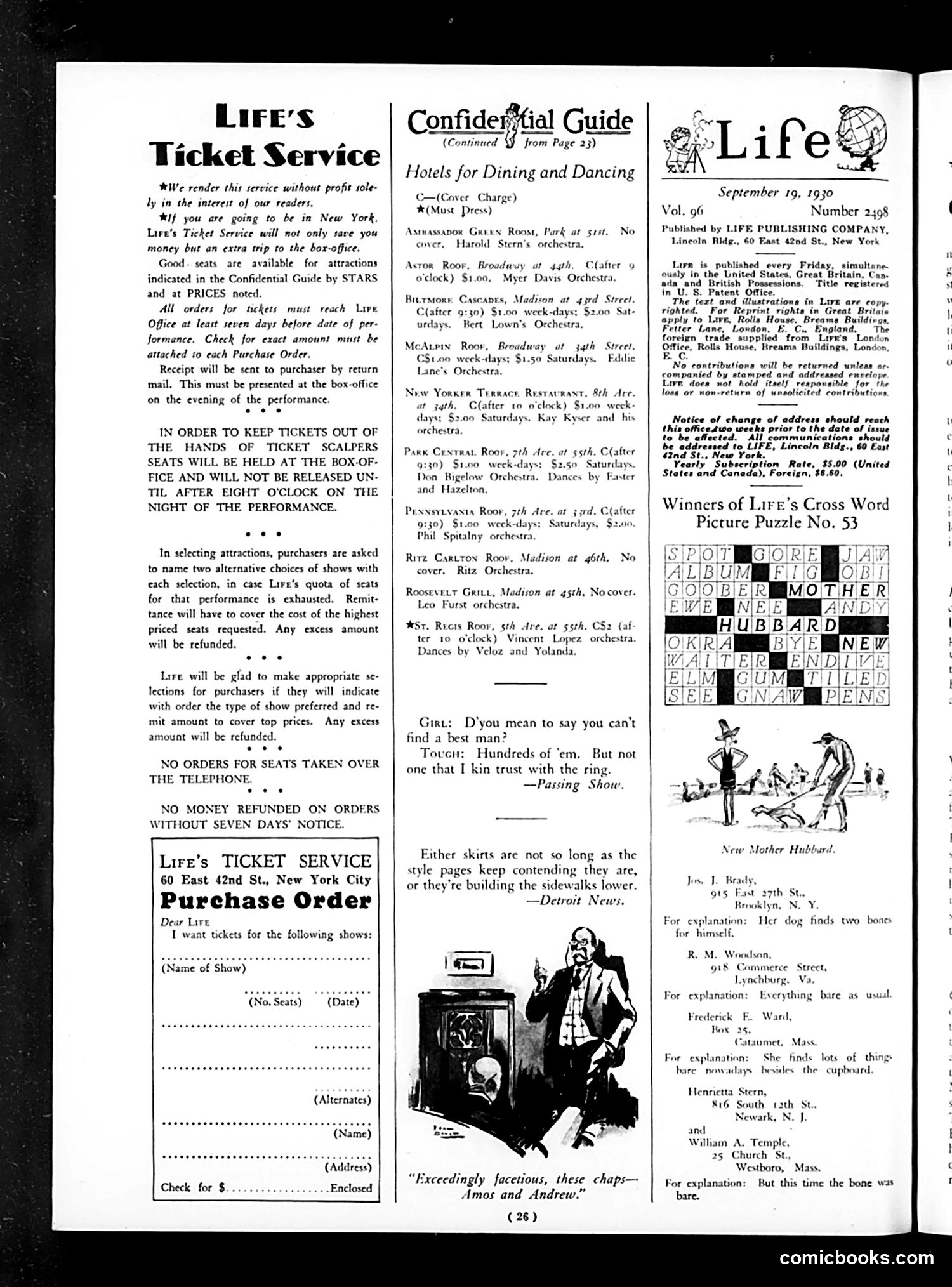 Life — September 19, 1930 — page 28 of 36
