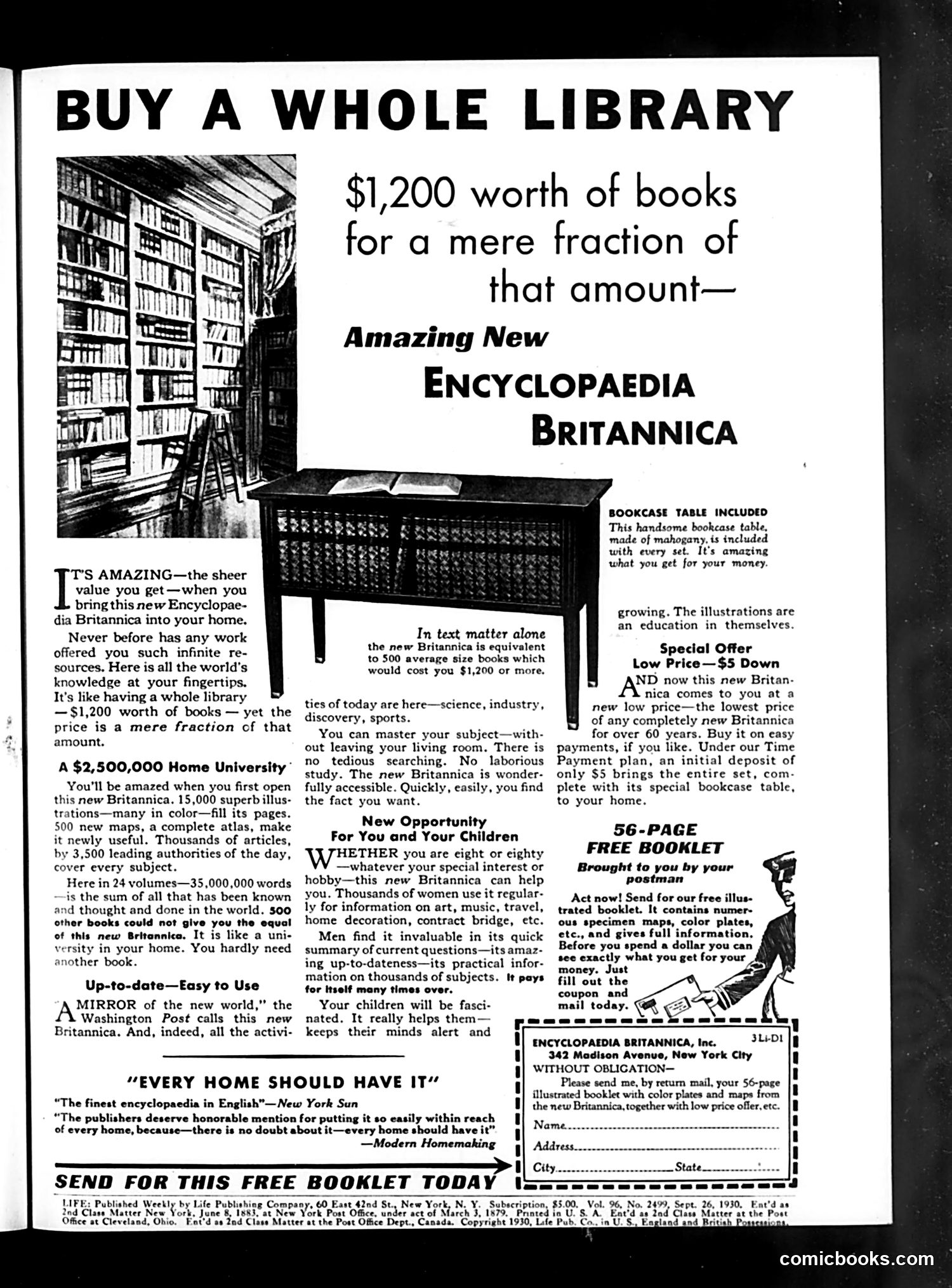 Life — September 26, 1930 — page 3 of 36