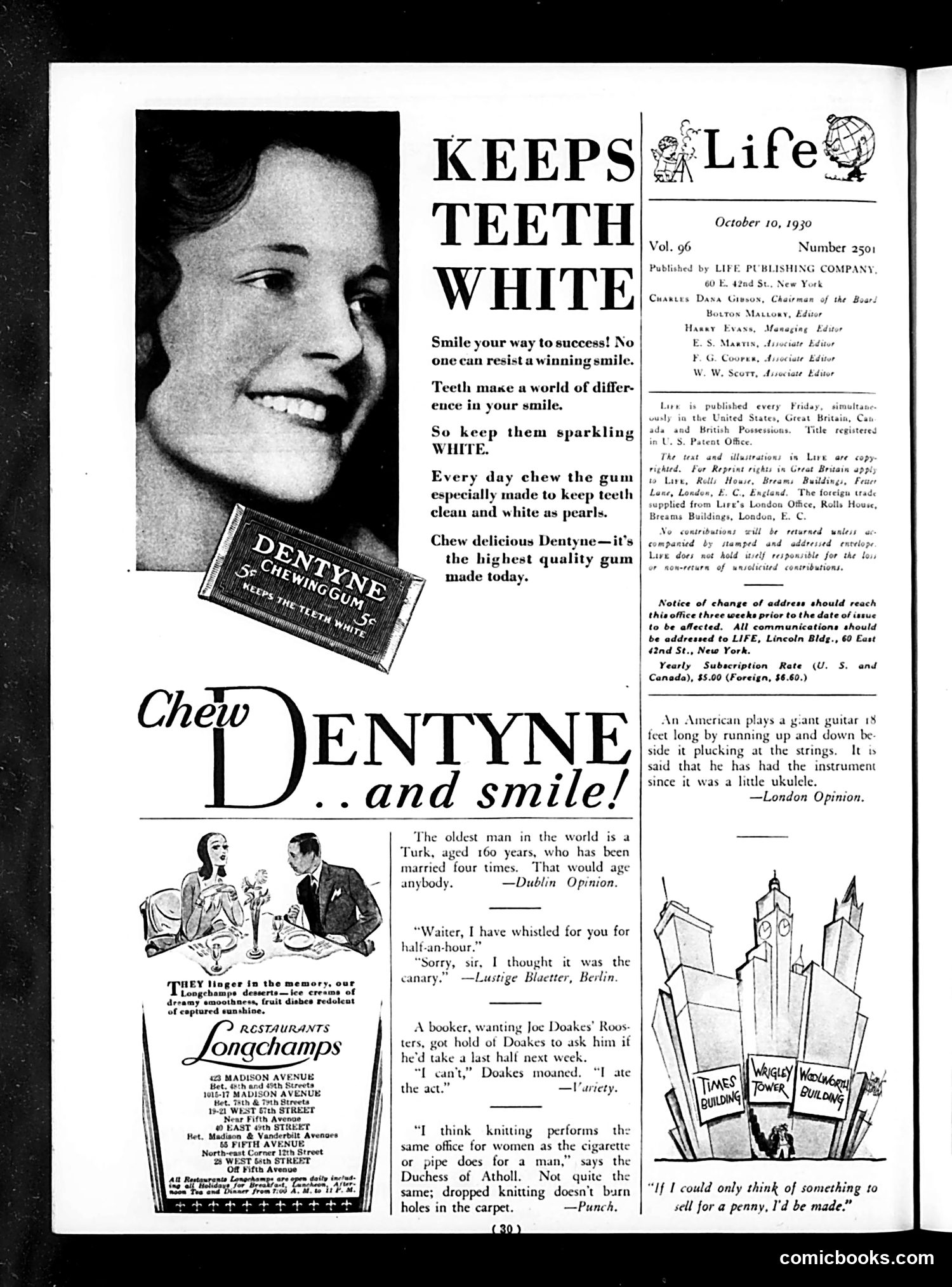 Life — October 10, 1930 — page 32 of 36