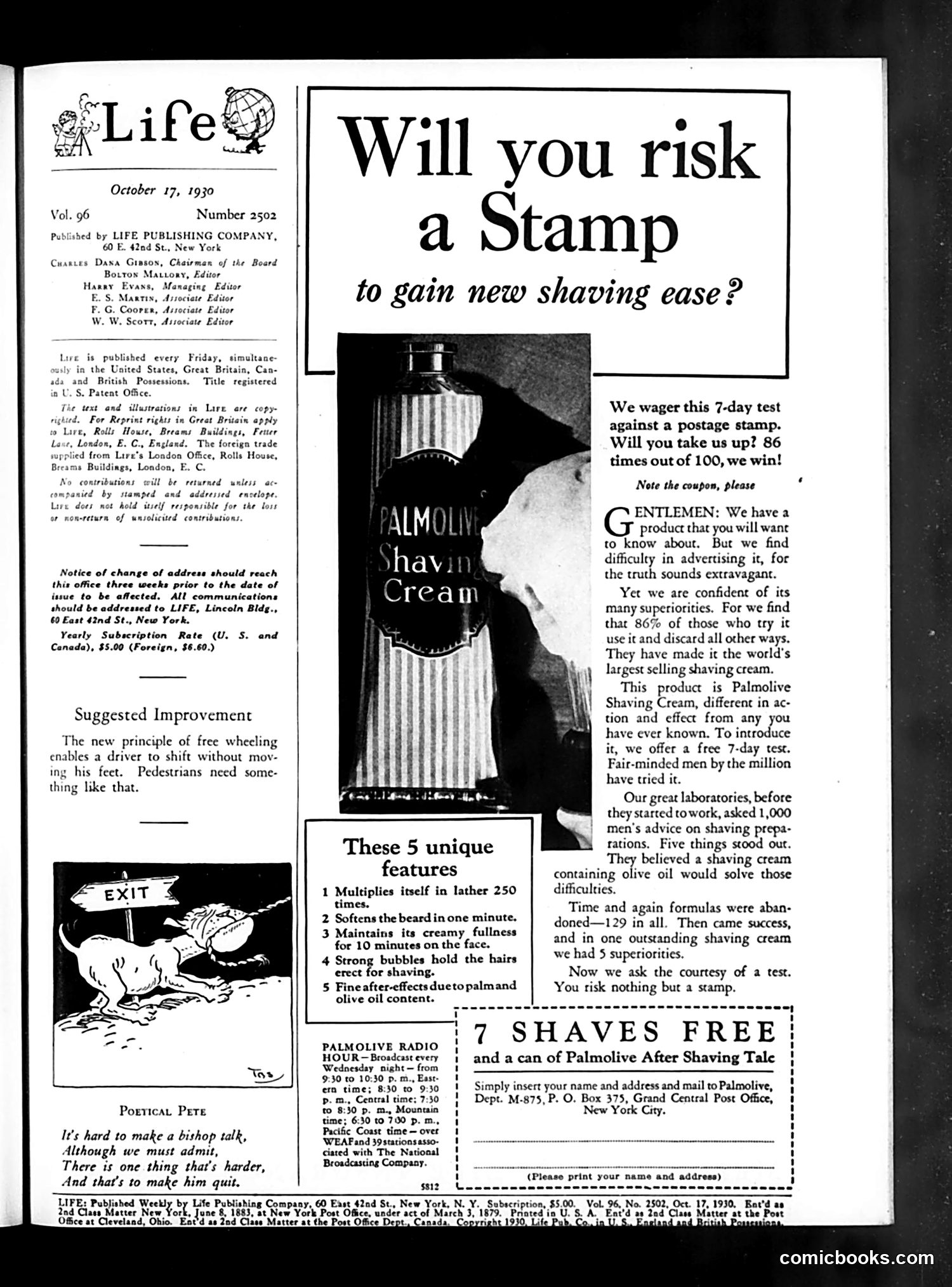 Life — October 17, 1930 — page 3 of 36