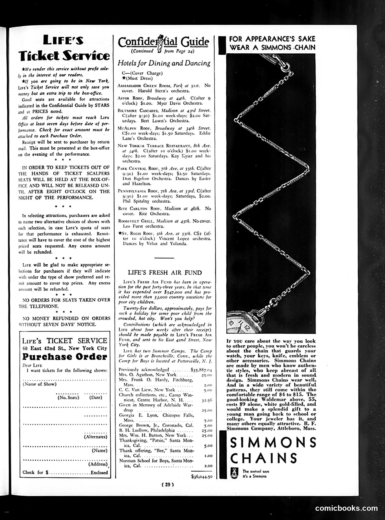 Life — October 17, 1930 — page 31 of 36