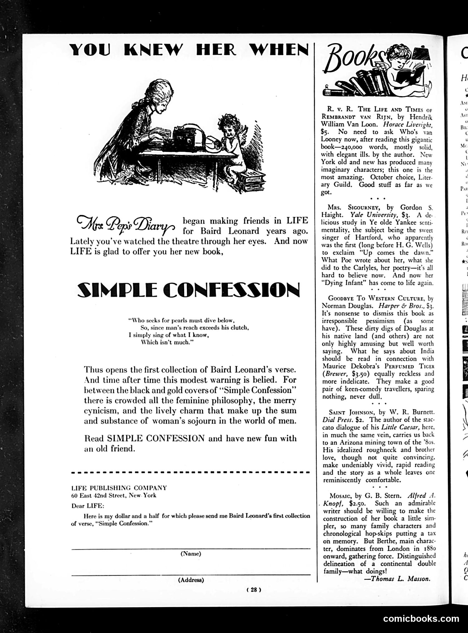 Life — October 24, 1930 — page 30 of 36